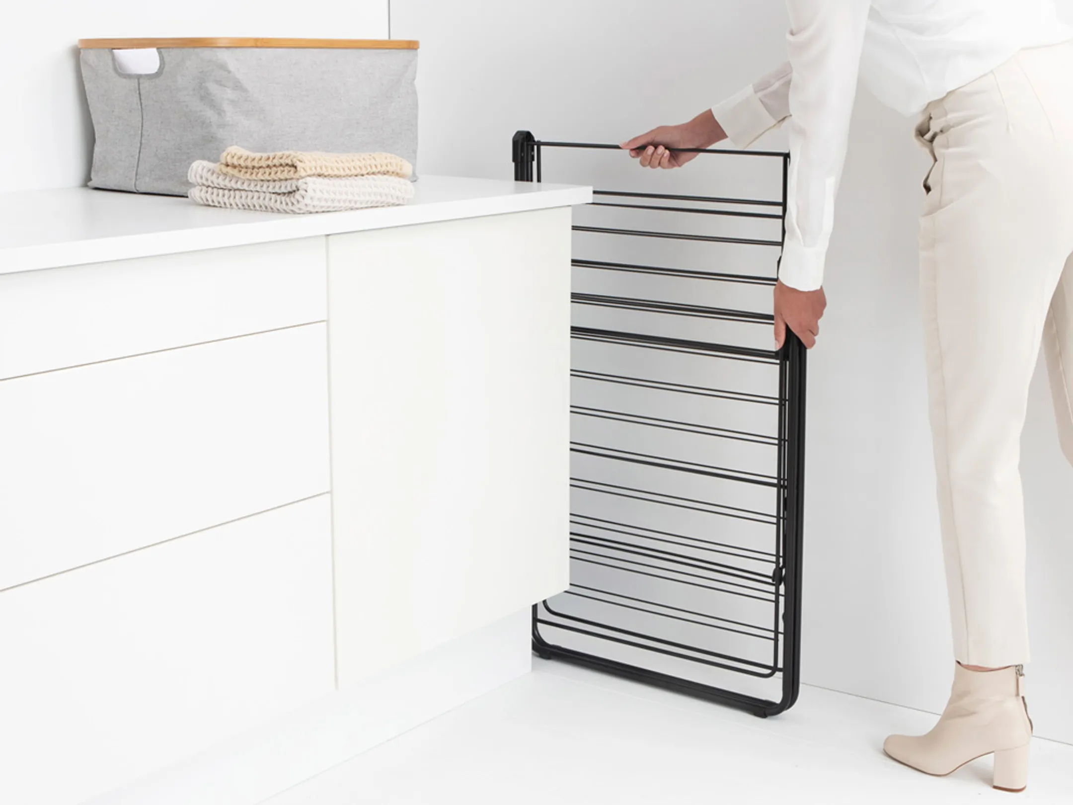 Brabantia Séchoir sur pied HangOn Matt Black 25m image