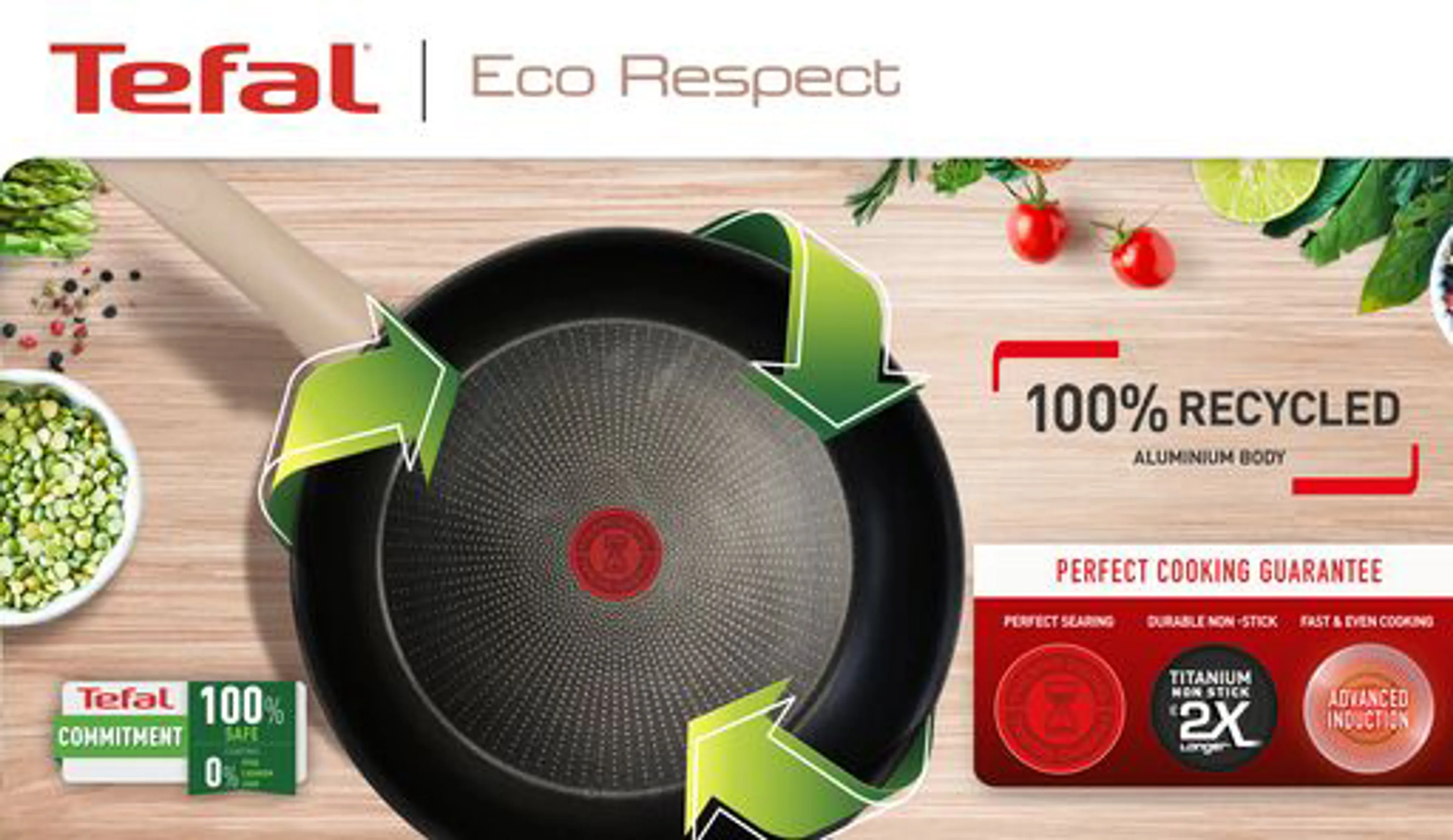 Tefal Poêle à crêpe - Eco Respect - Ø28 cm image