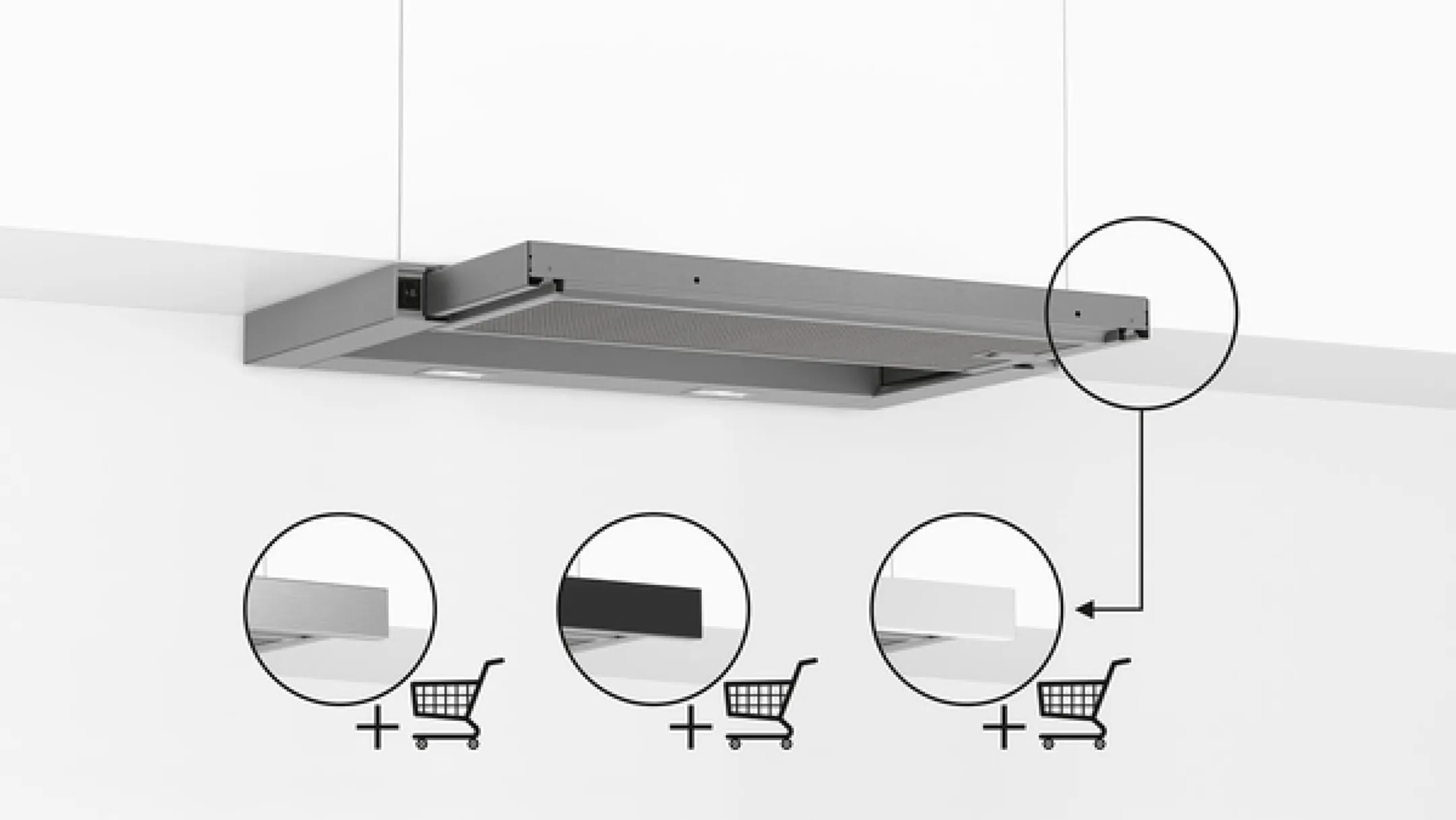 Bosch Hotte téléscopique DFL064W53 image
