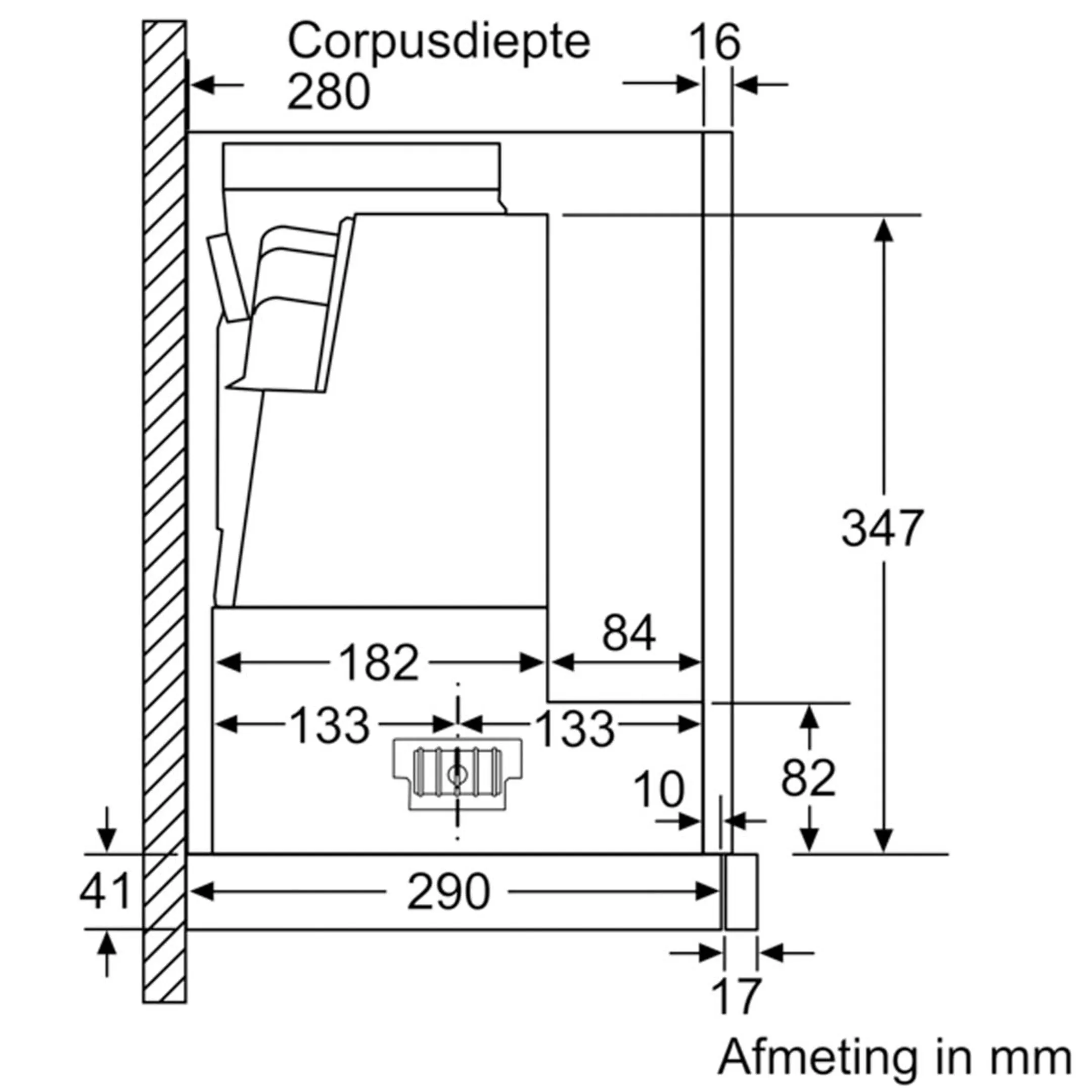 Bosch Telescopische dampkap DFS097A51 image