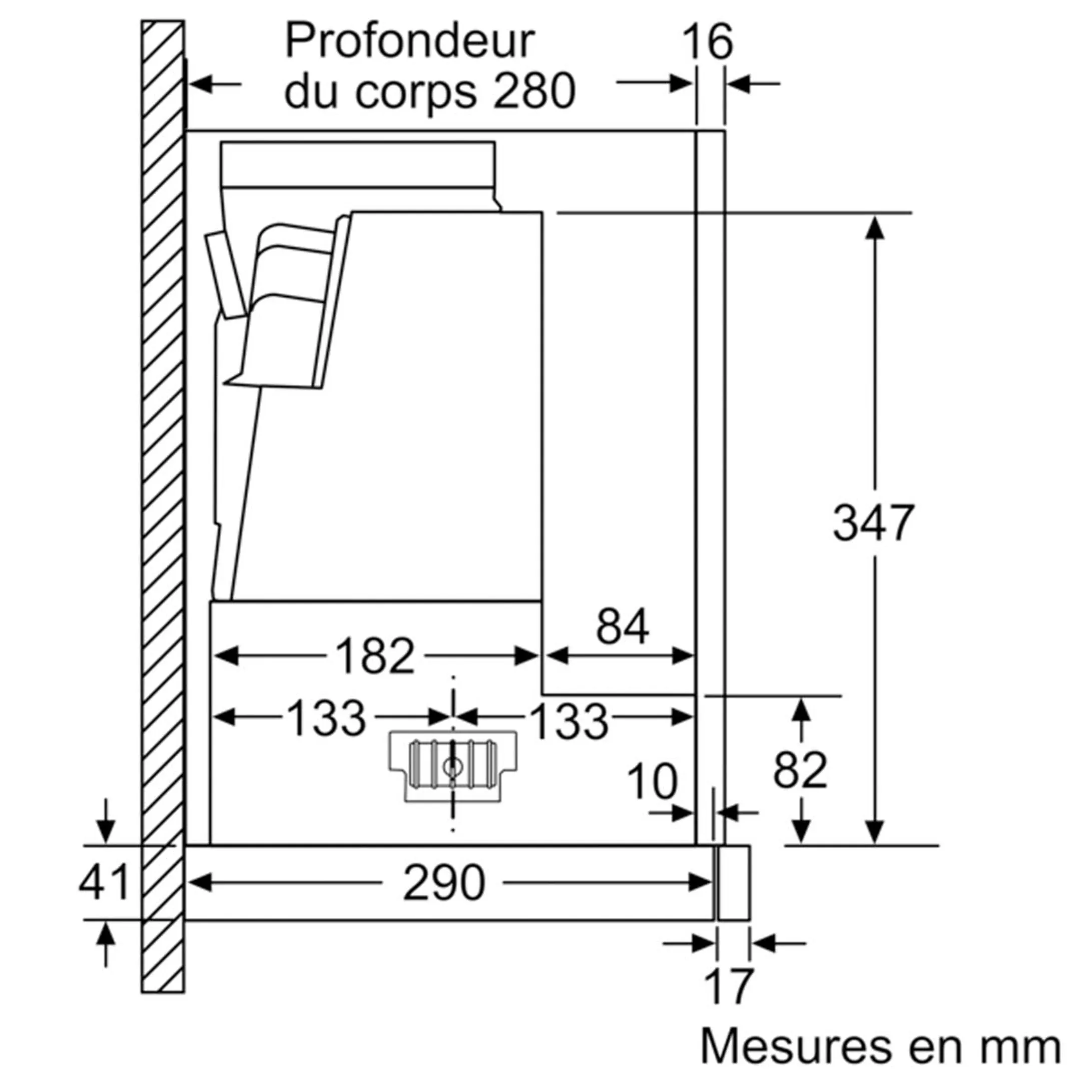 Bosch Telescopische dampkap DFS097A51 image