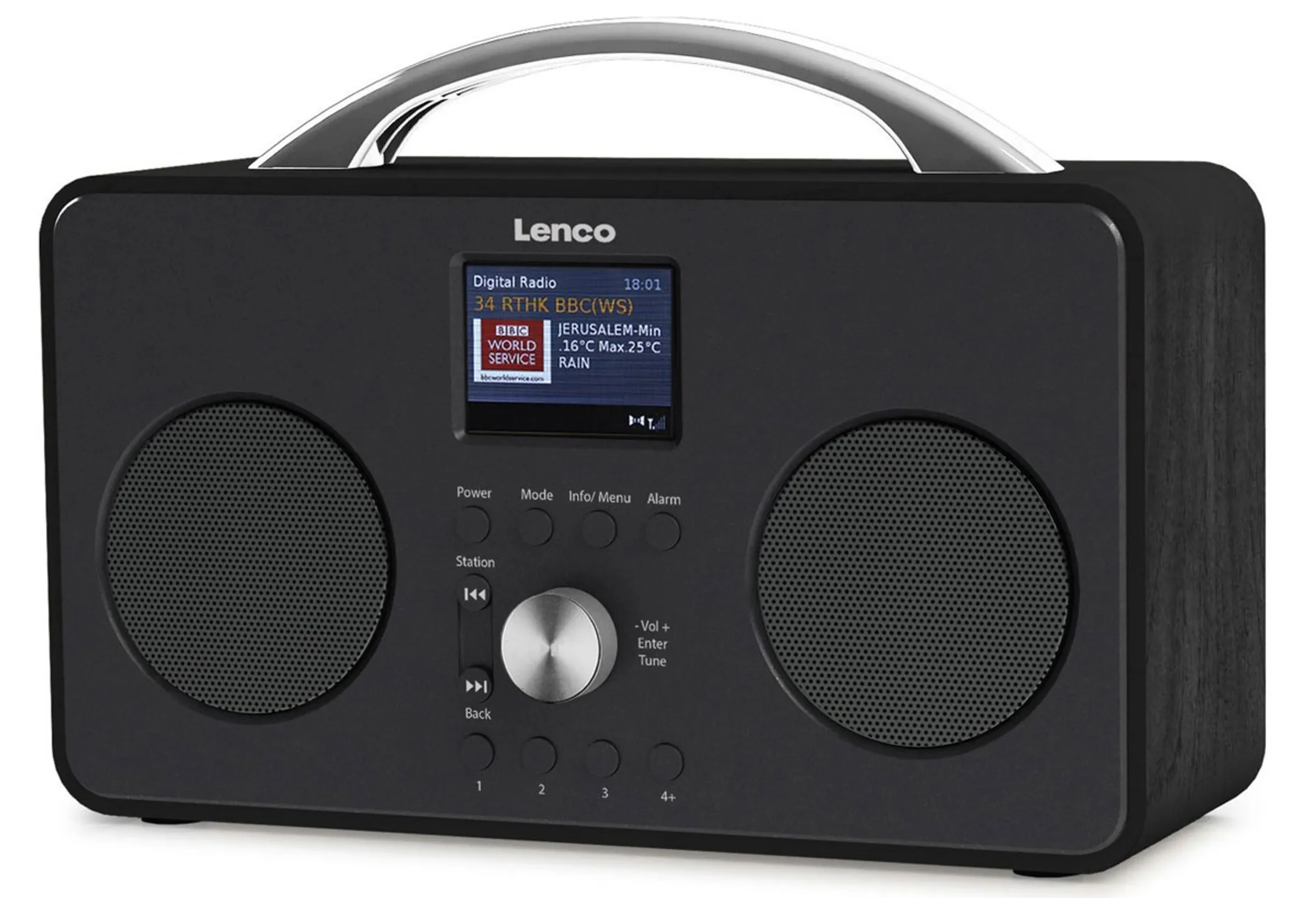 Lenco Radio internet avec DAB+ et télécommande - PIR-645BK image
