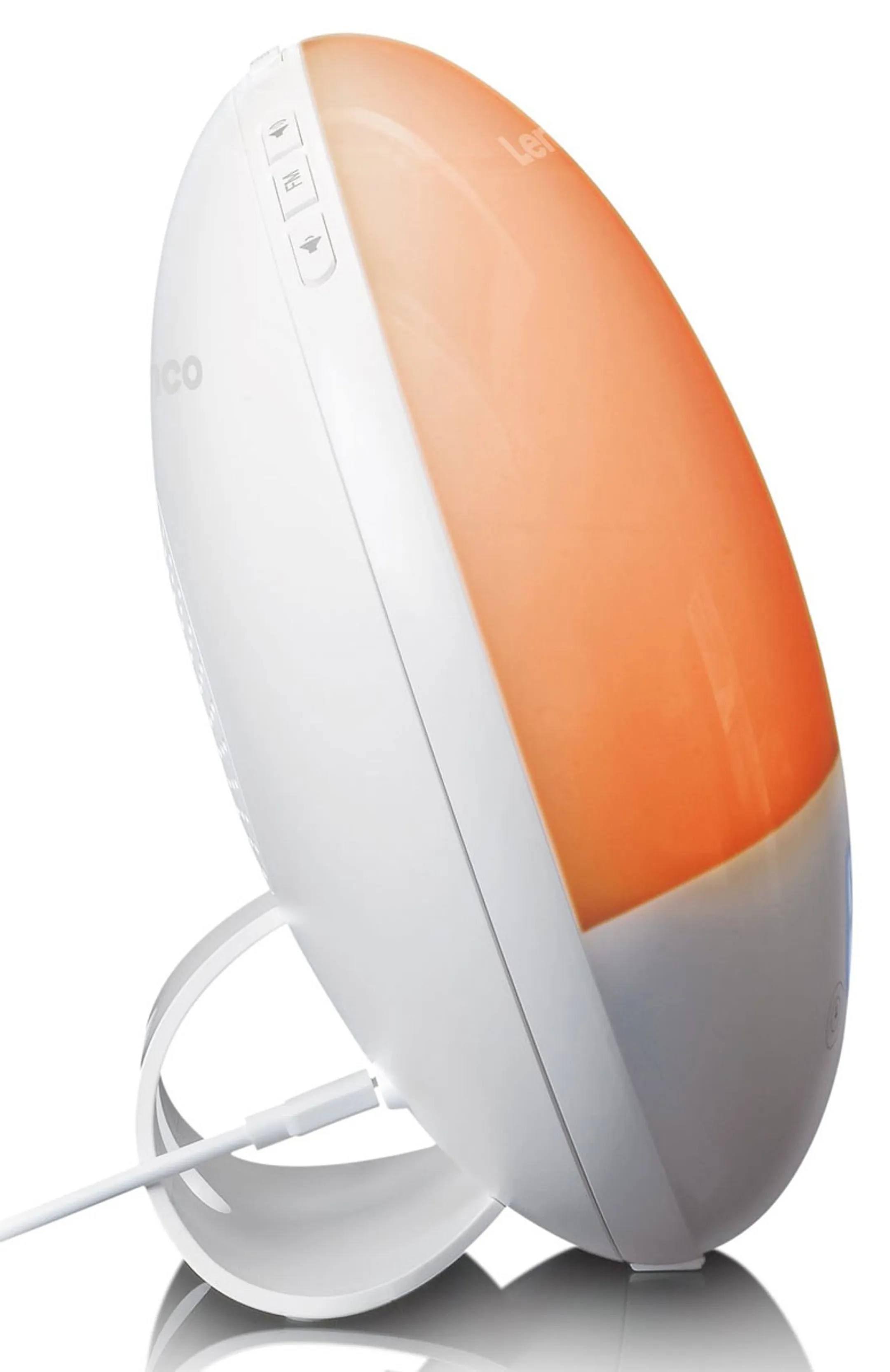 Lenco Radio réveil wake up light - CRW-110WH image