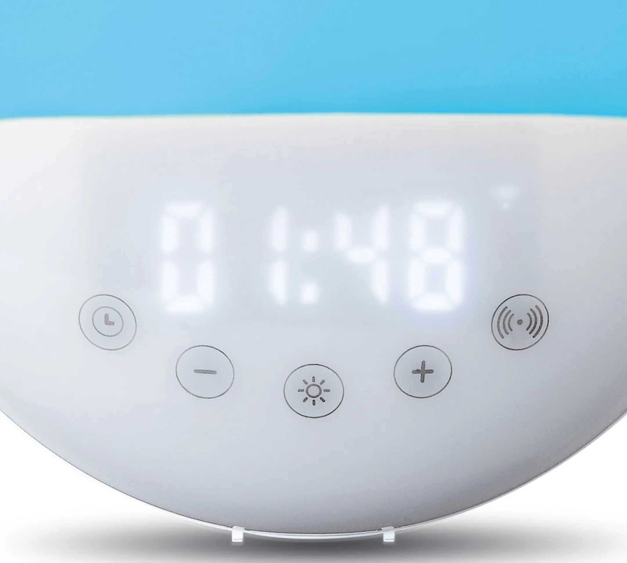 Lenco Radio réveil wake up light - CRW-110WH image