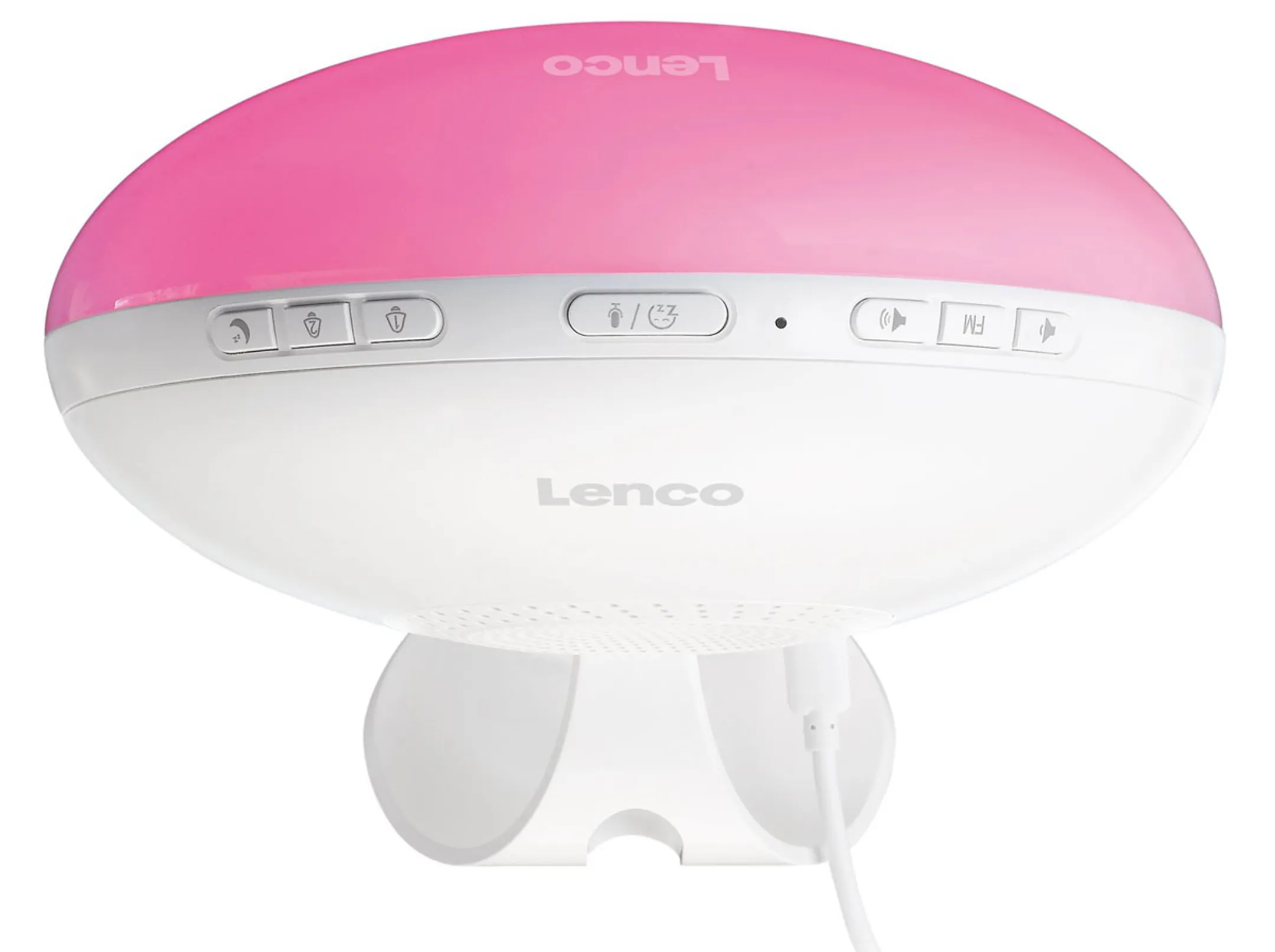 Lenco Radio réveil wake up light - CRW-110WH image