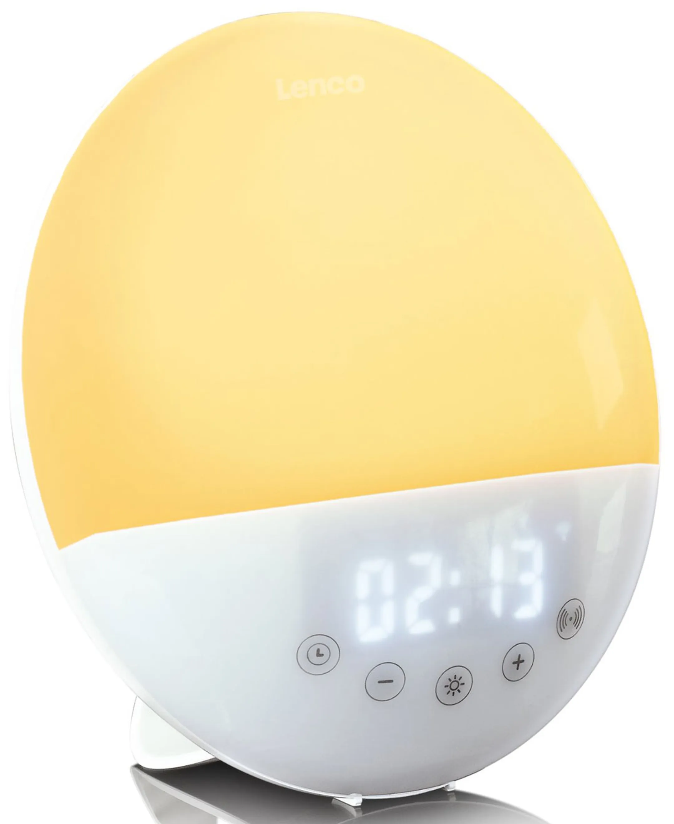 Lenco Radio réveil wake up light - CRW-110WH image