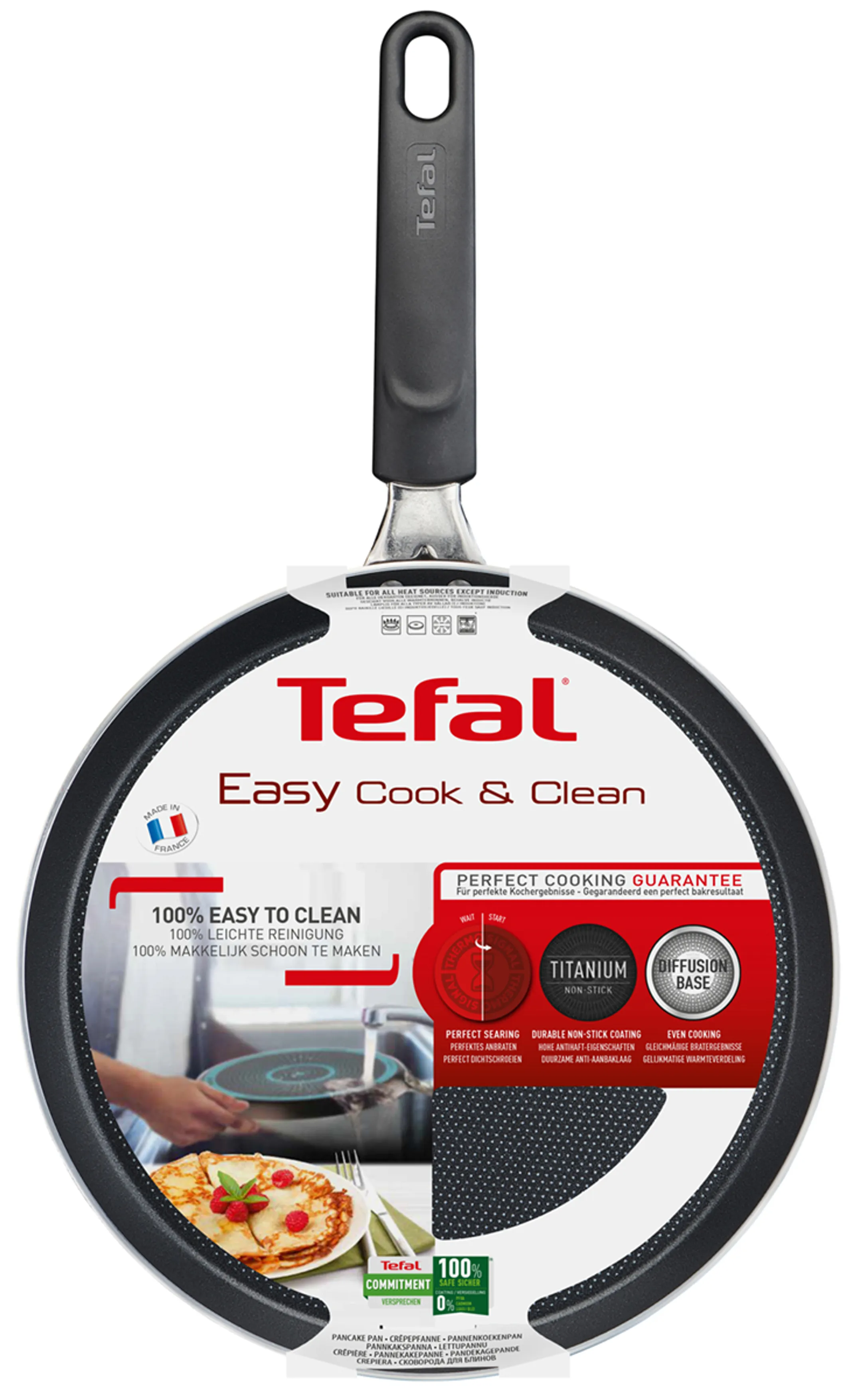 Tefal Poêle à crêpe - Easy Cook & Clean - 25cm image