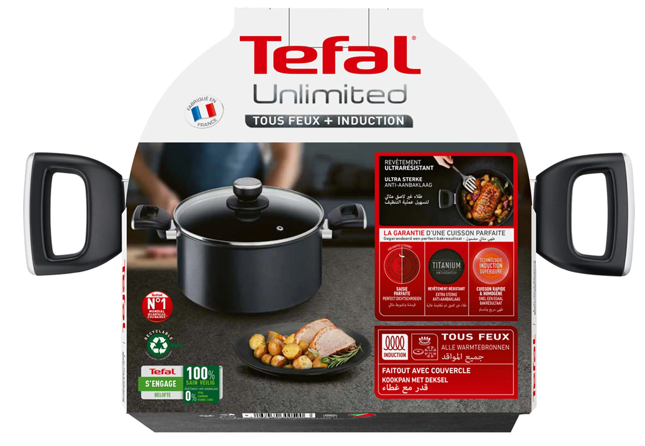 Tefal Stoofpot - Unlimited - Ø24 cm   image