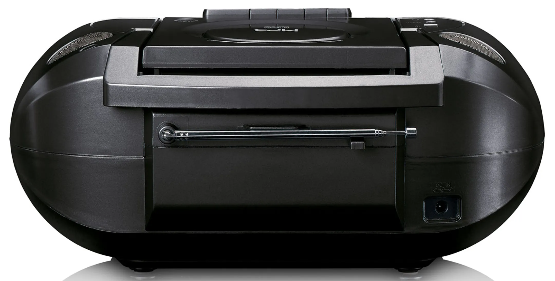 Lenco Radio DAB+ portable avec lecteur CD et cassette - SCD-6900BK - Noir image