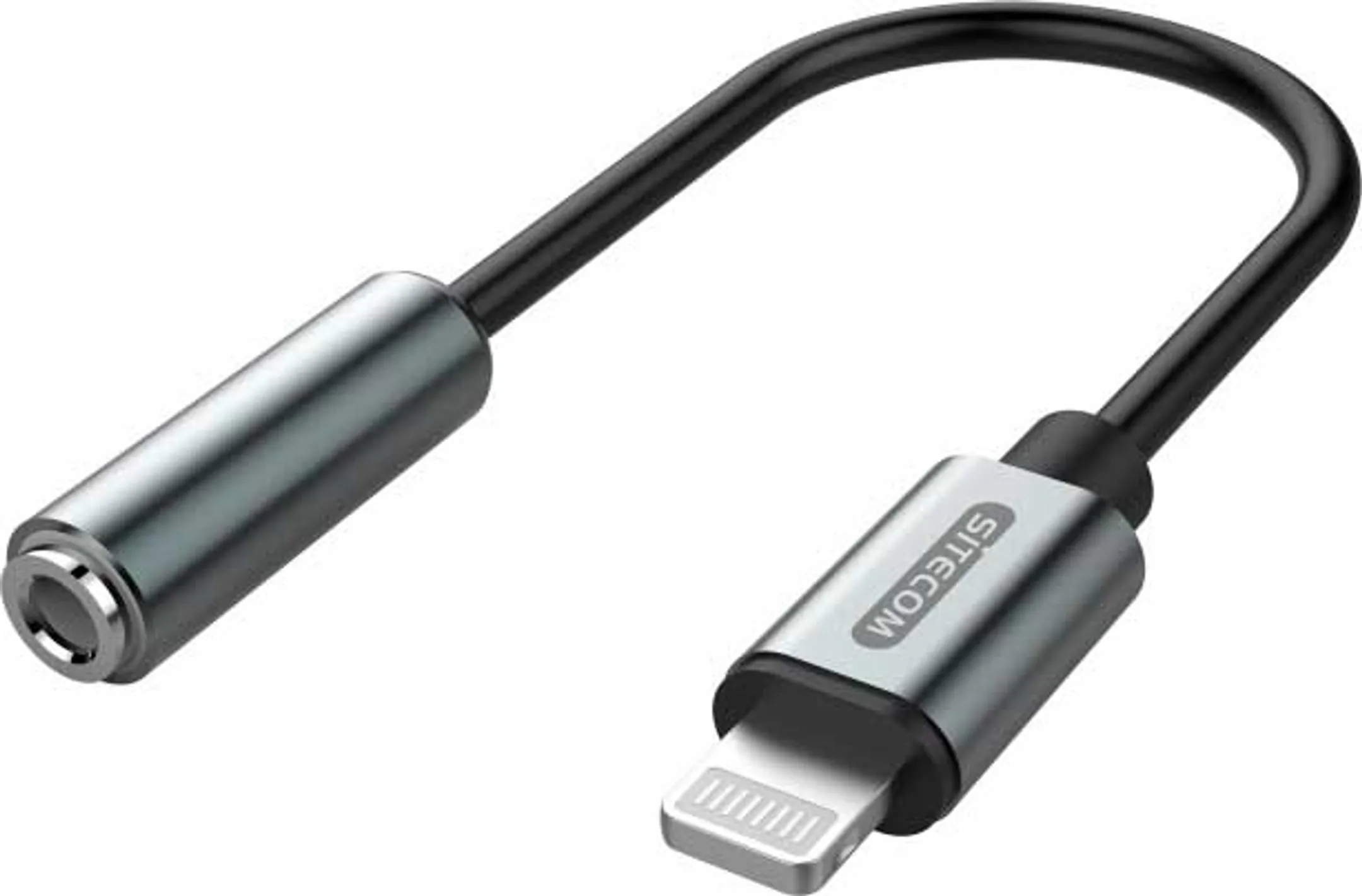 Mini jack (3,5 mm, Female) naar Lightning -adapter - 10 cm