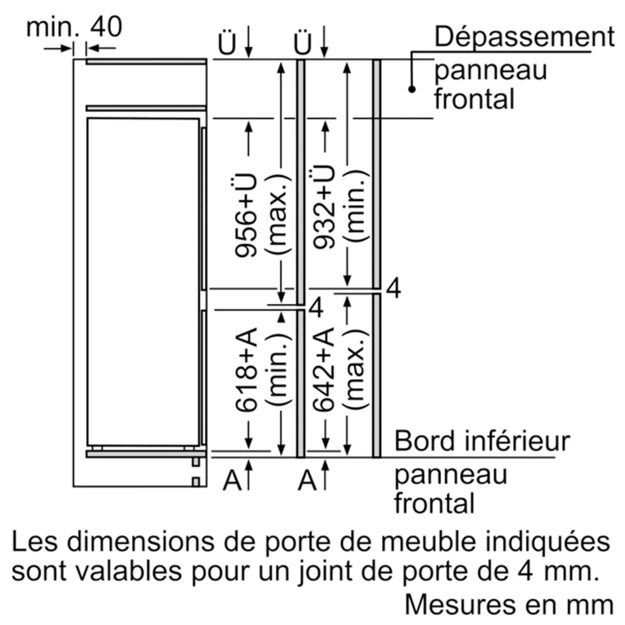 Siemens Frigo congélateur encastrable KI77SADE0 image