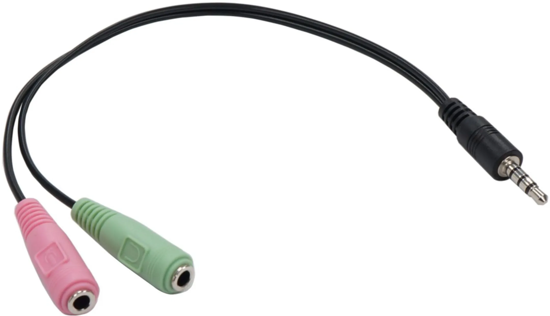 Adaptateur mini jack (3,5 mm, Male) vers 2x mini jack (3,5 mm, Female)