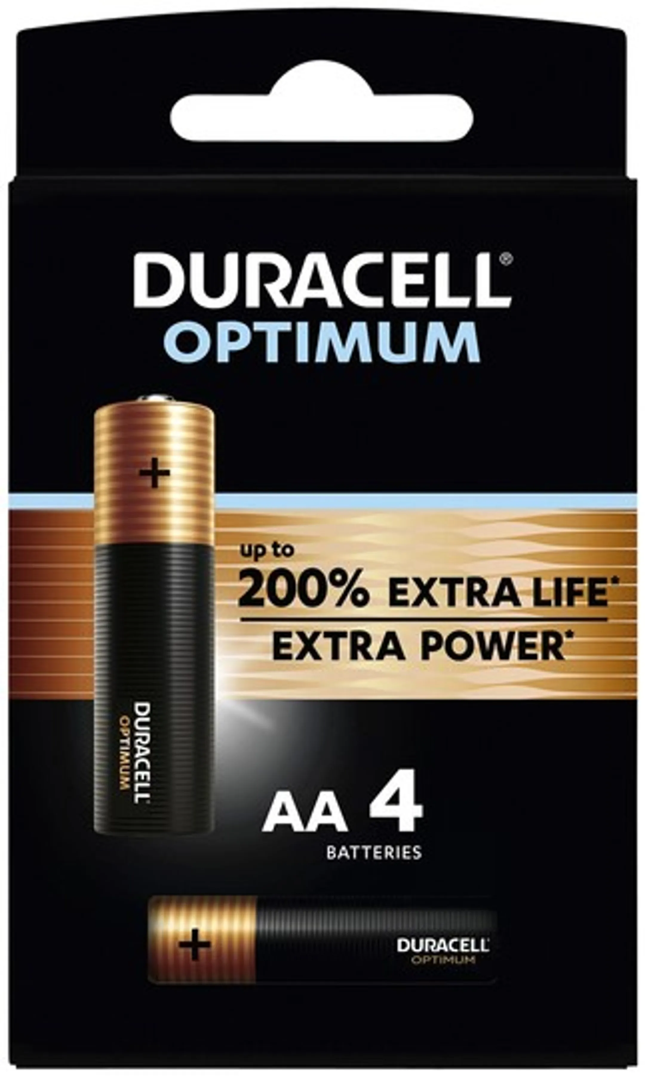 Piles AA Optimum - 4 pièces