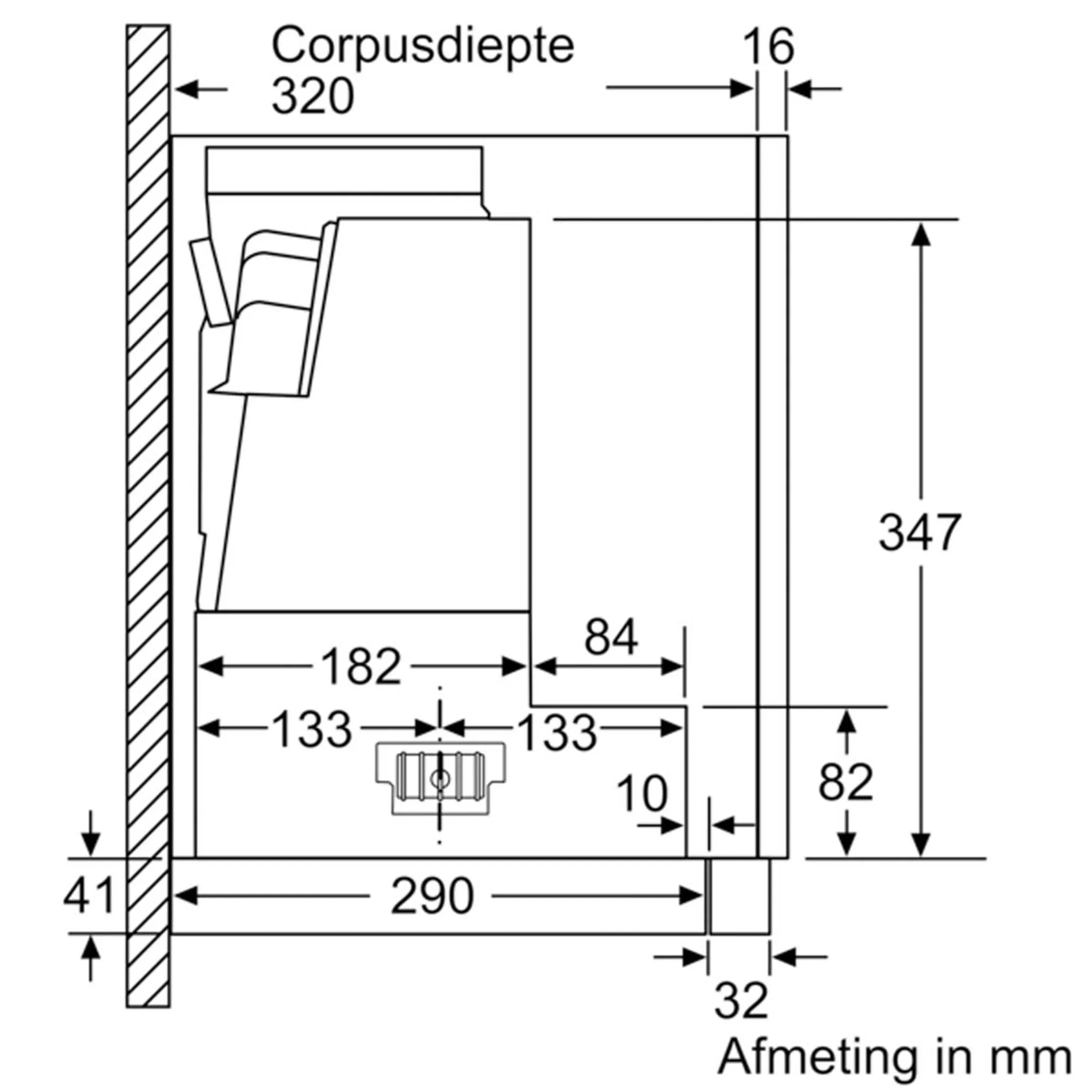 Bosch Telescopische dampkap DFS067K51 image