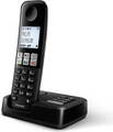 Philips D2551 draadloze DECT telefoon - Zwart