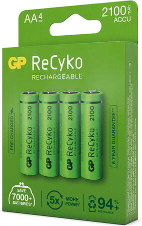 ReCyko Everyday piles rechargeables - 4x AA - 2.100 mAh