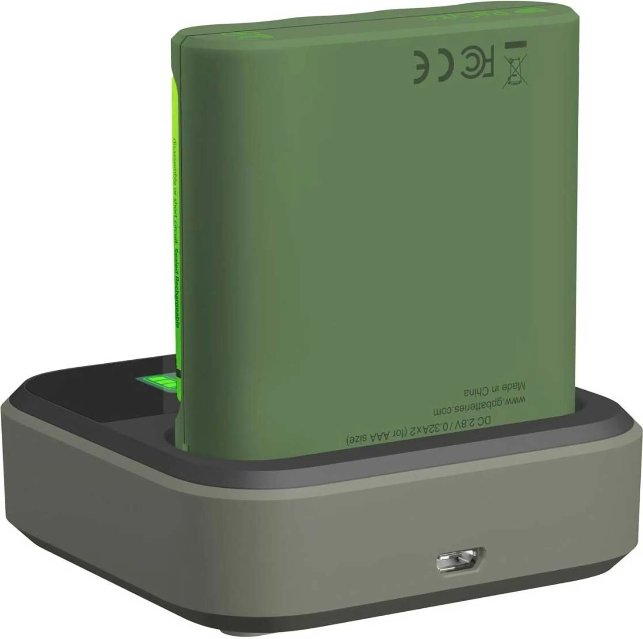 GP Chargeur USB B421 avec station de charge + 4x AA - 2.100 mAh image