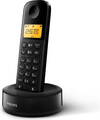 Philips D1601 draadloze DECT telefoon - Zwart