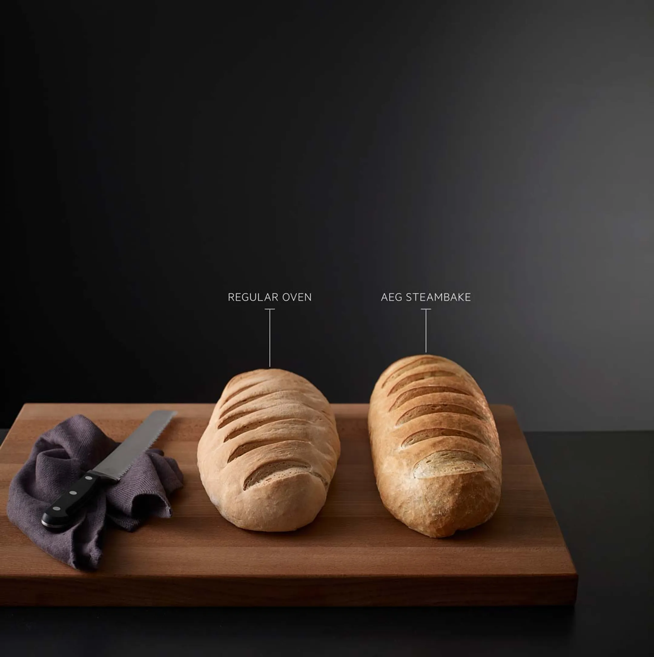 AEG Cuisinière CCB644TBBW SteamBake image
