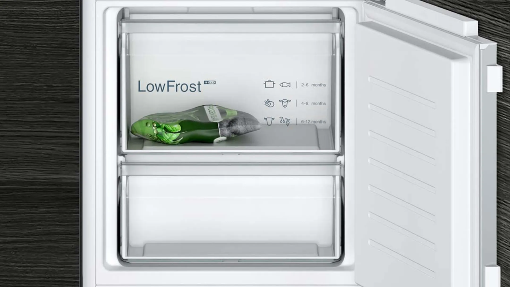 Siemens Combi frigo-congélateur encastrable KI87VVFE1 image