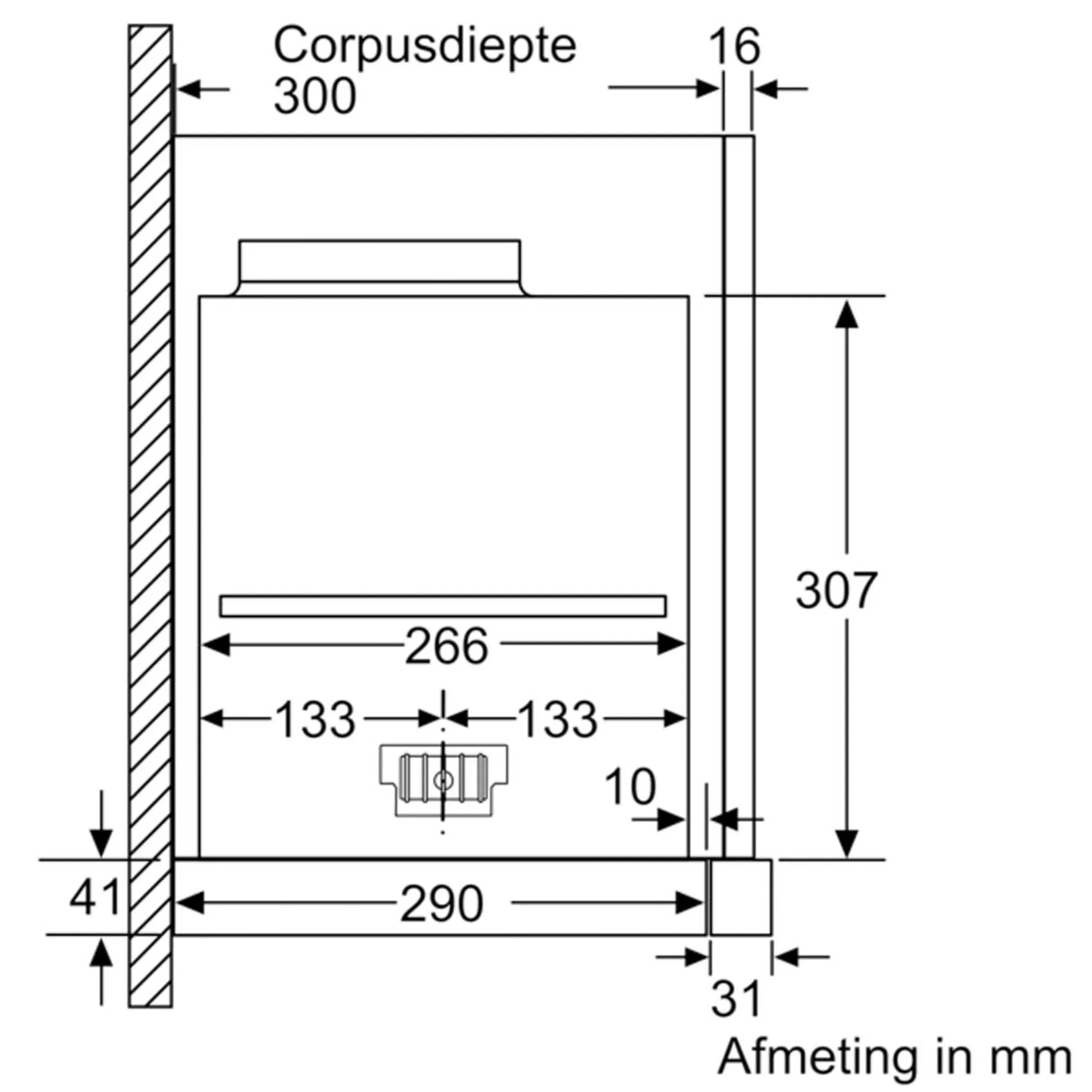 Siemens Telescopische dampkap LI99SA684 image
