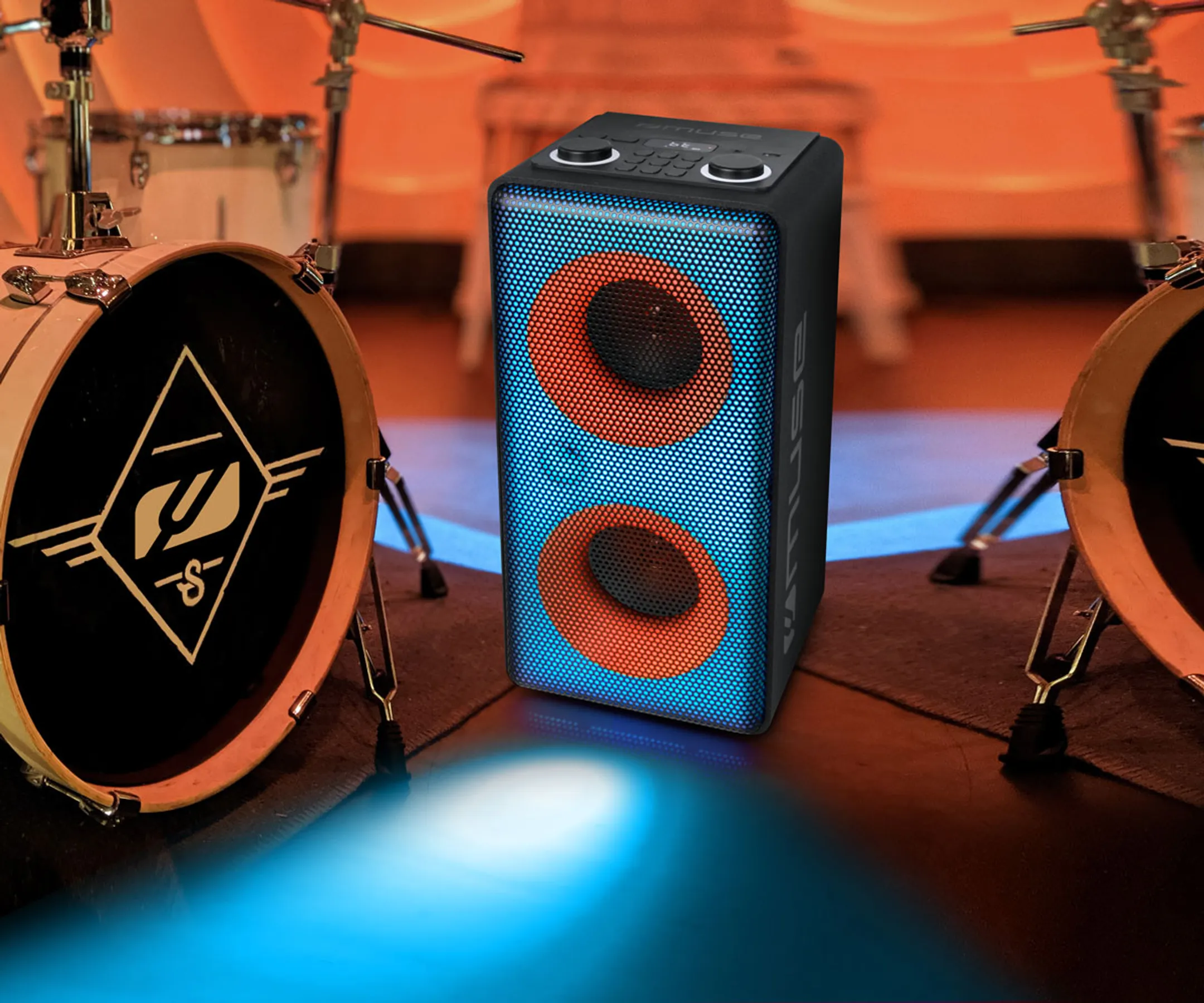 Muse Bluetooth Party Speaker M-1808DJ image