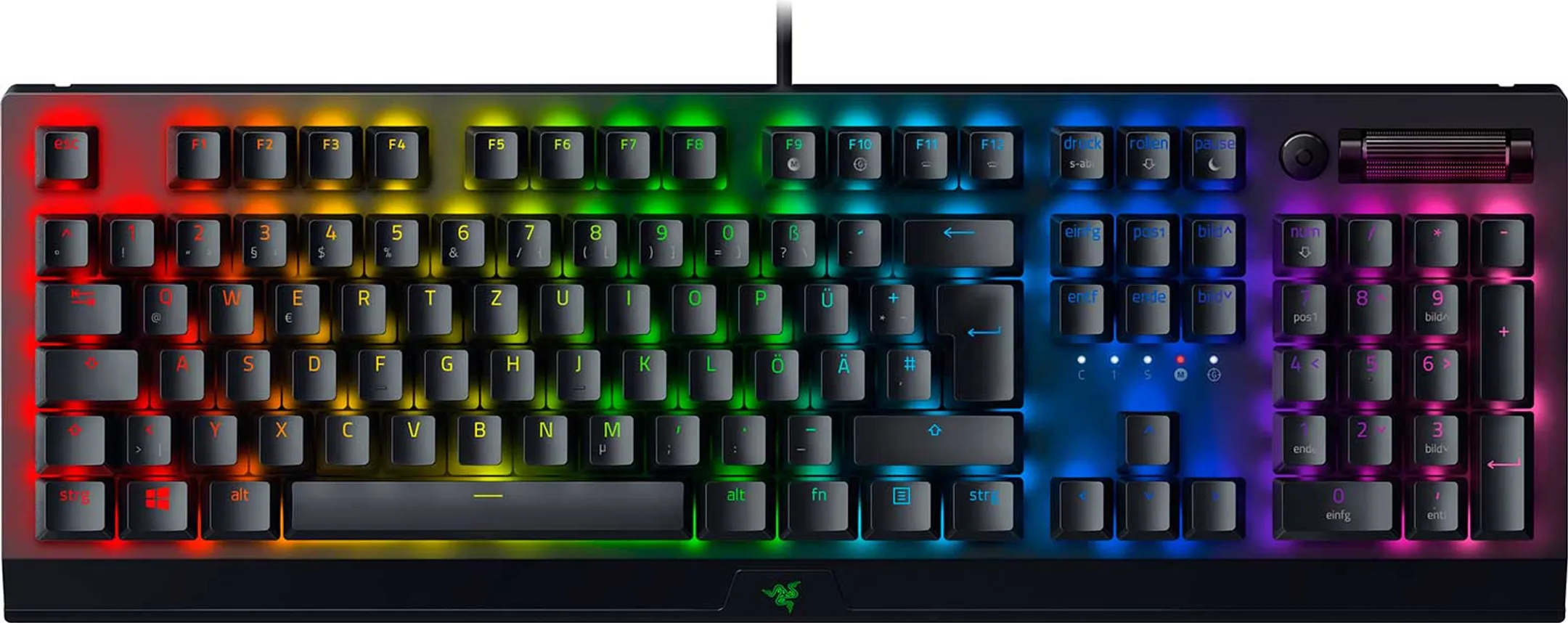 BlackWidow V3 - Green Switch (QWERTZ CH)