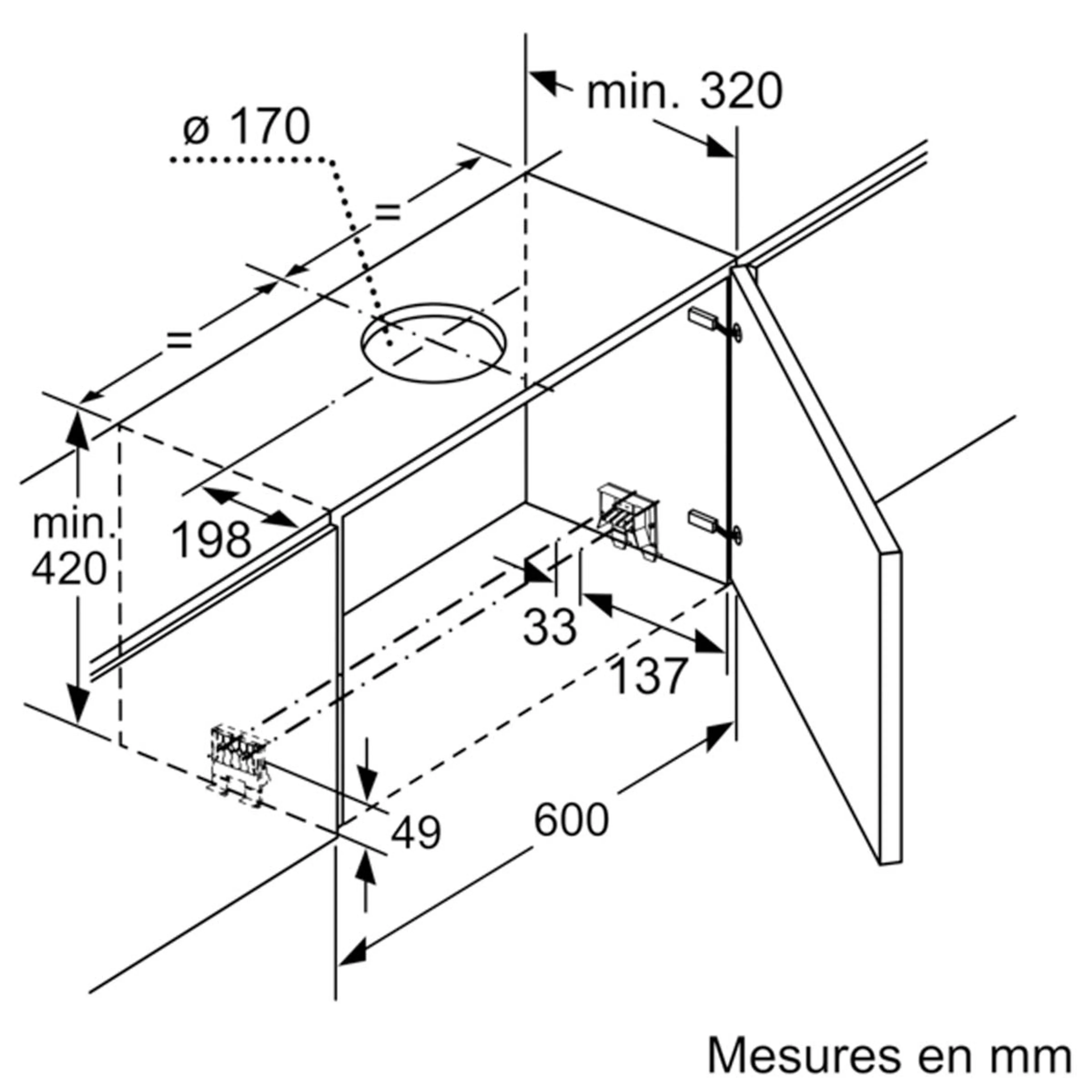 Siemens Telescopische dampkap LI99SA684 image