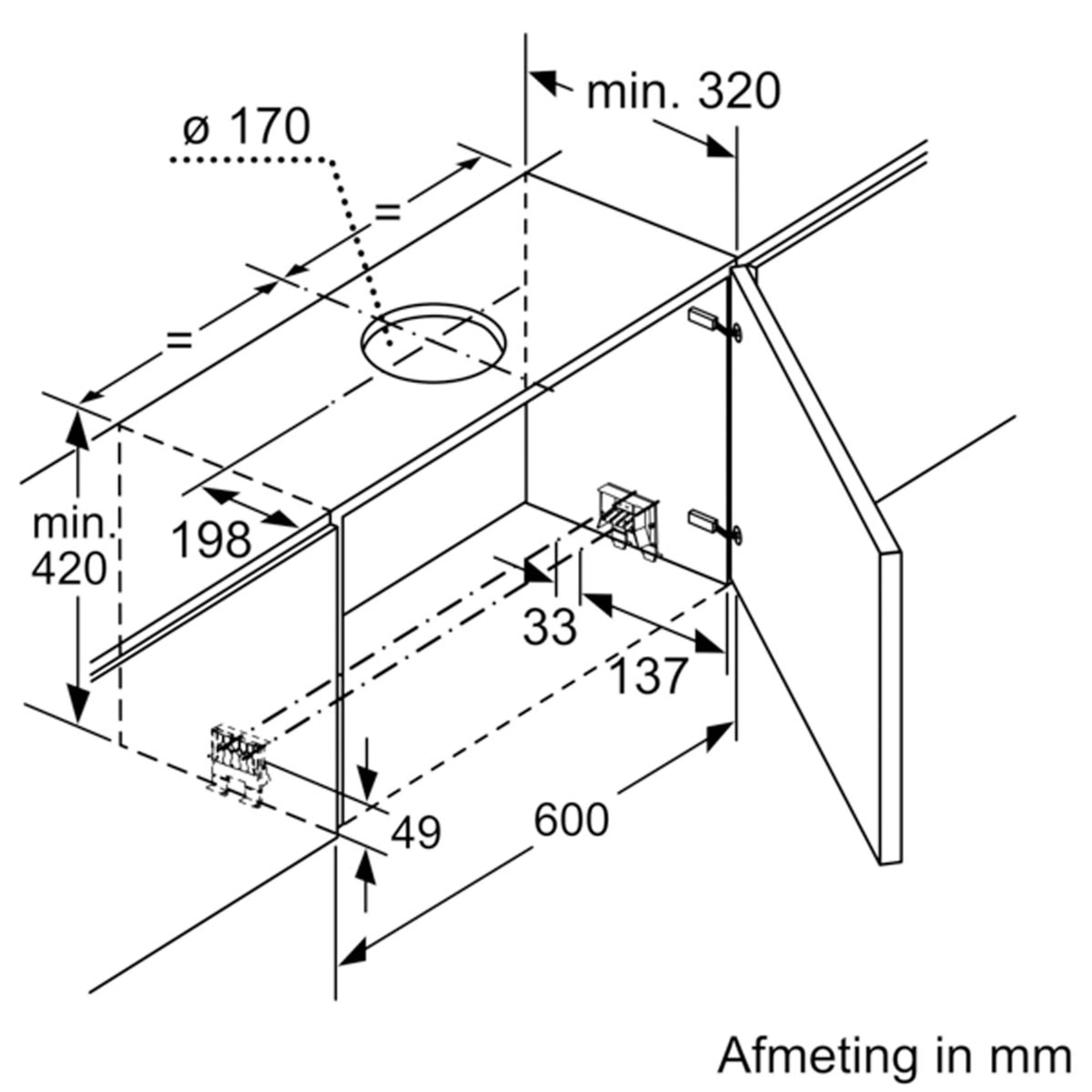 Siemens Telescopische dampkap LI99SA684 image