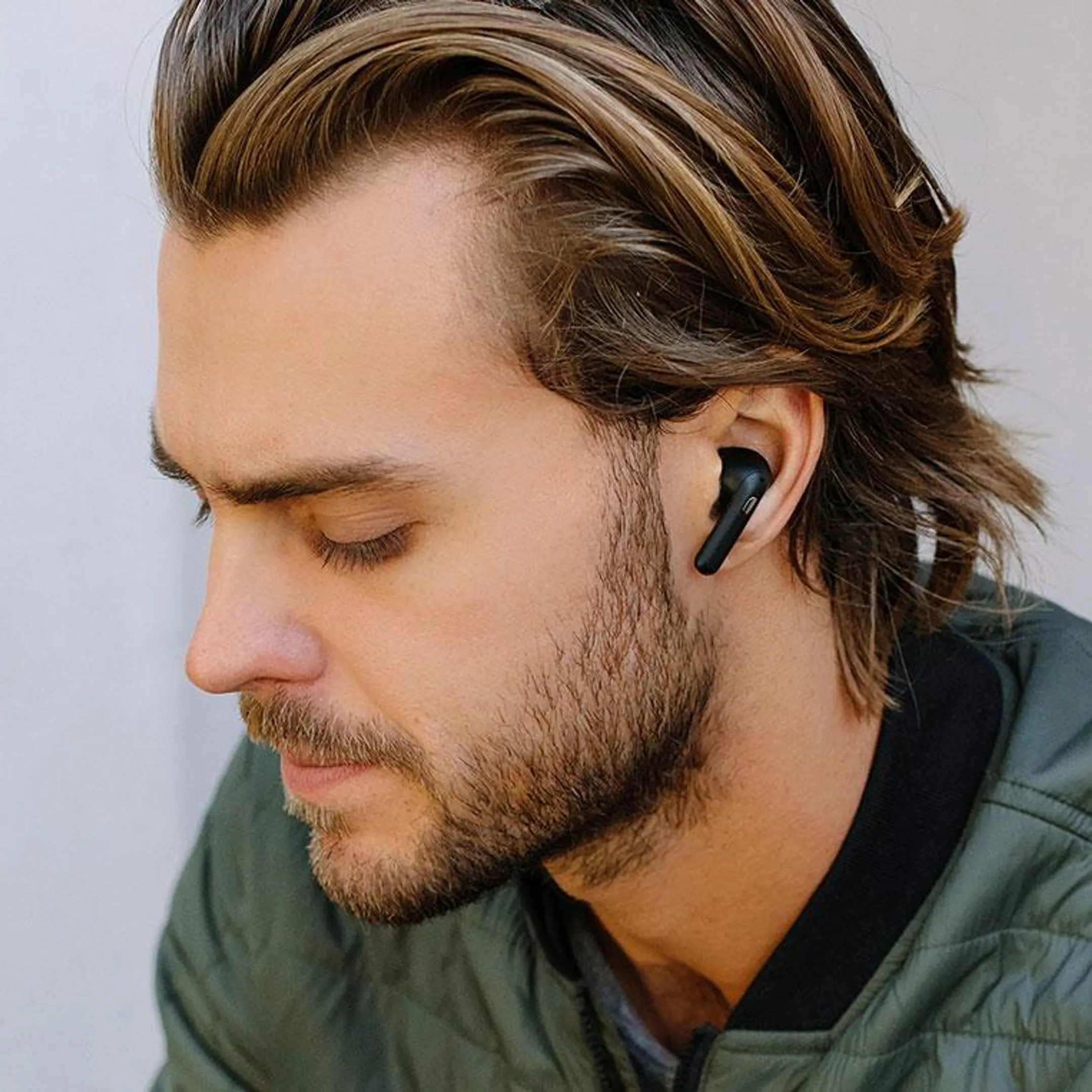 Happy Plugs Draadloze Oortjes Air 1 Zen - Zwart image