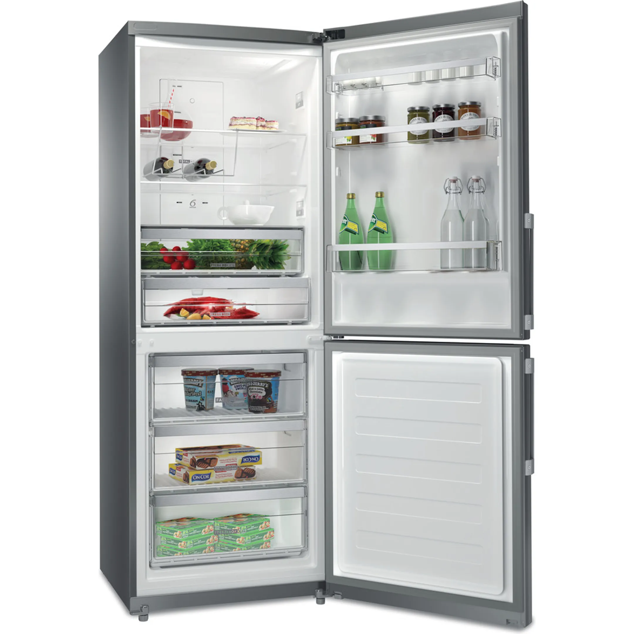 Whirlpool Combi frigo congélateur WB70E 973 X FreshBox image