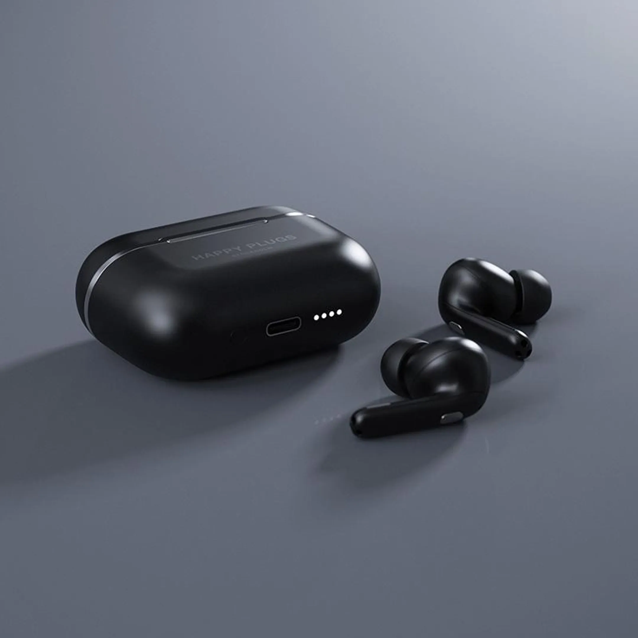 Happy Plugs Draadloze Oortjes Air 1 Zen - Zwart image