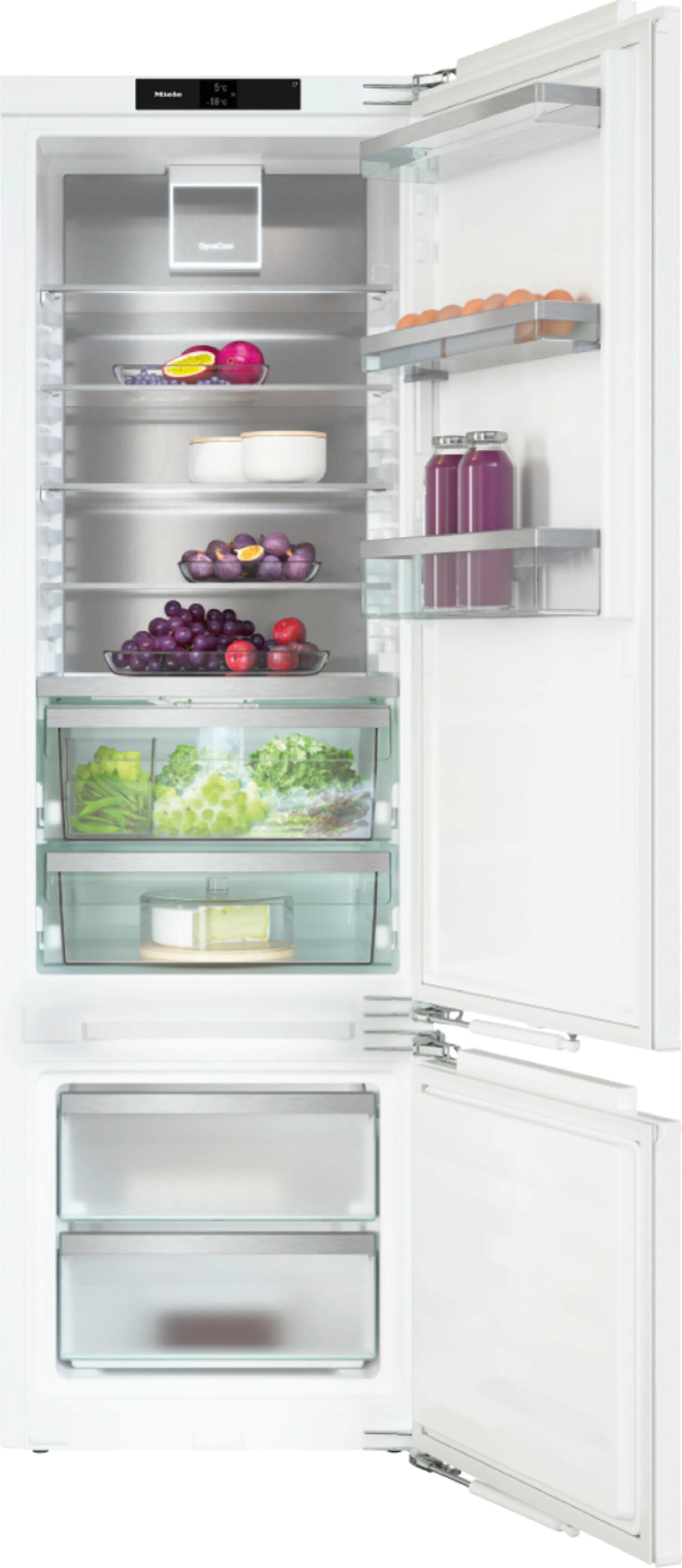 Inbouw koelkast met diepvries KF 7772 B PerfectFreshActive