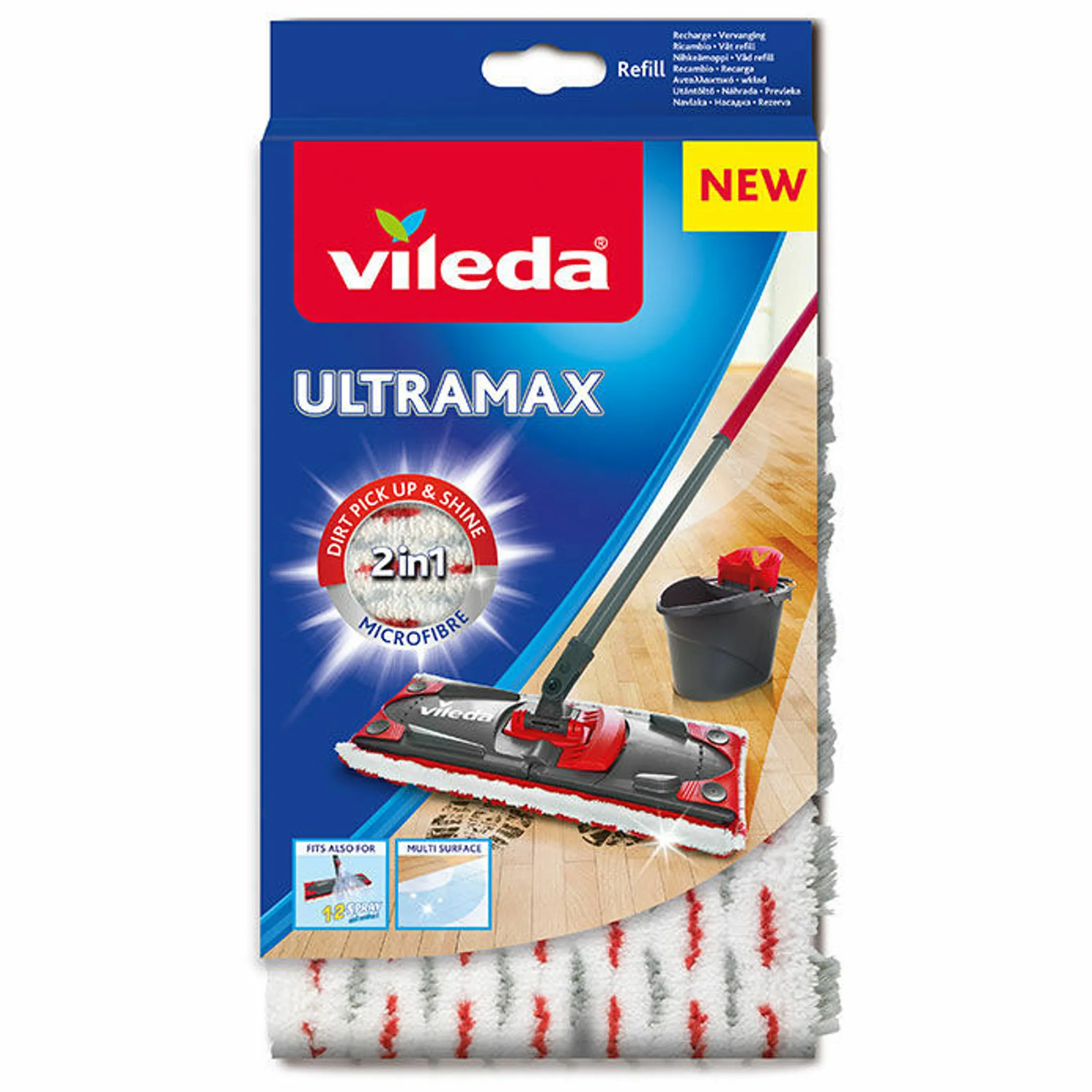 Recharge pour balai plat Ultramax