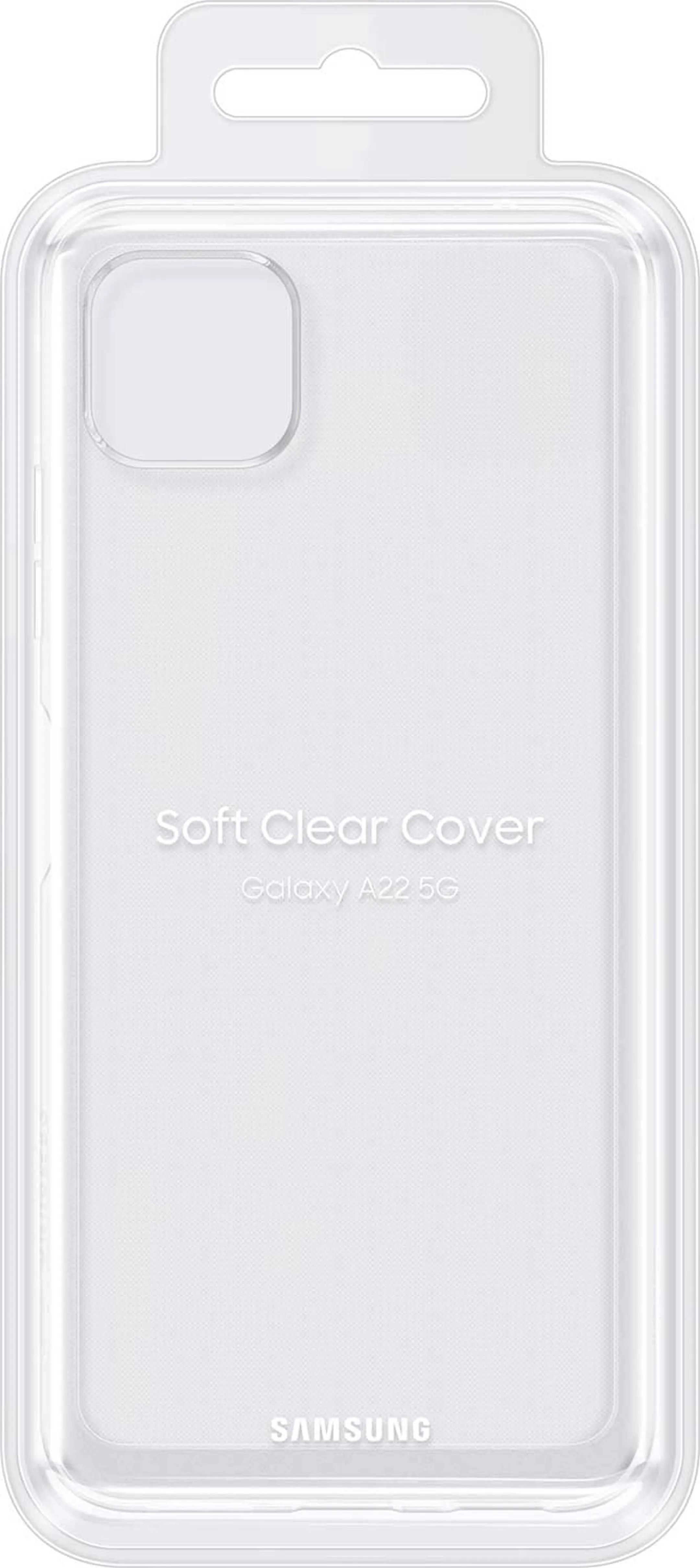Samsung Clear Cover voor Galaxy A22 - Transparant image