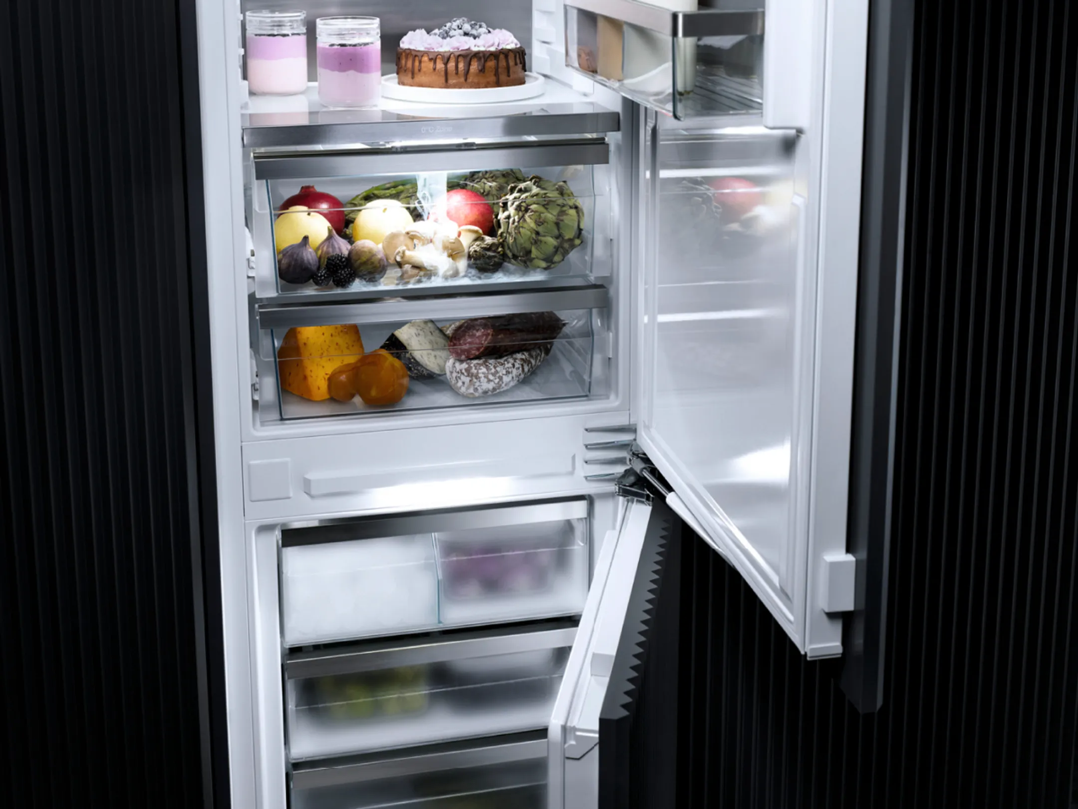 Miele Combi frigo congélateur encastrable KF 7772 B PerfectFreshActive image