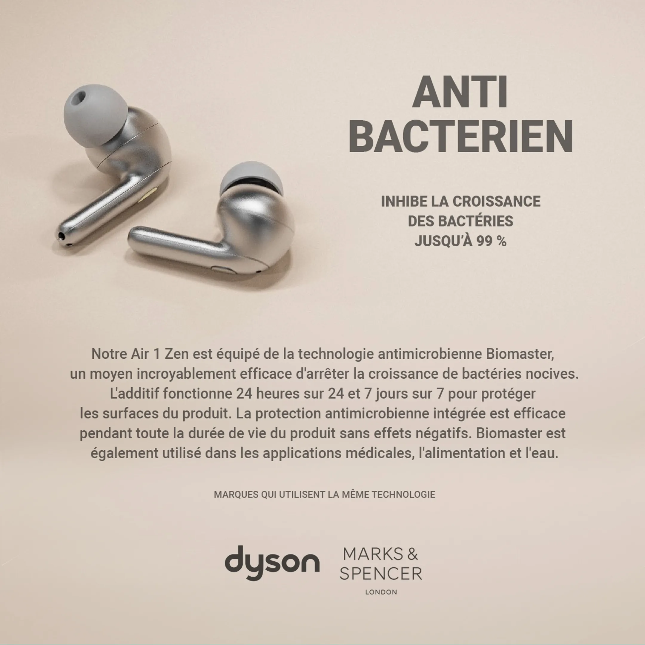 Happy Plugs Draadloze Oortjes Air 1 Zen - Zwart image