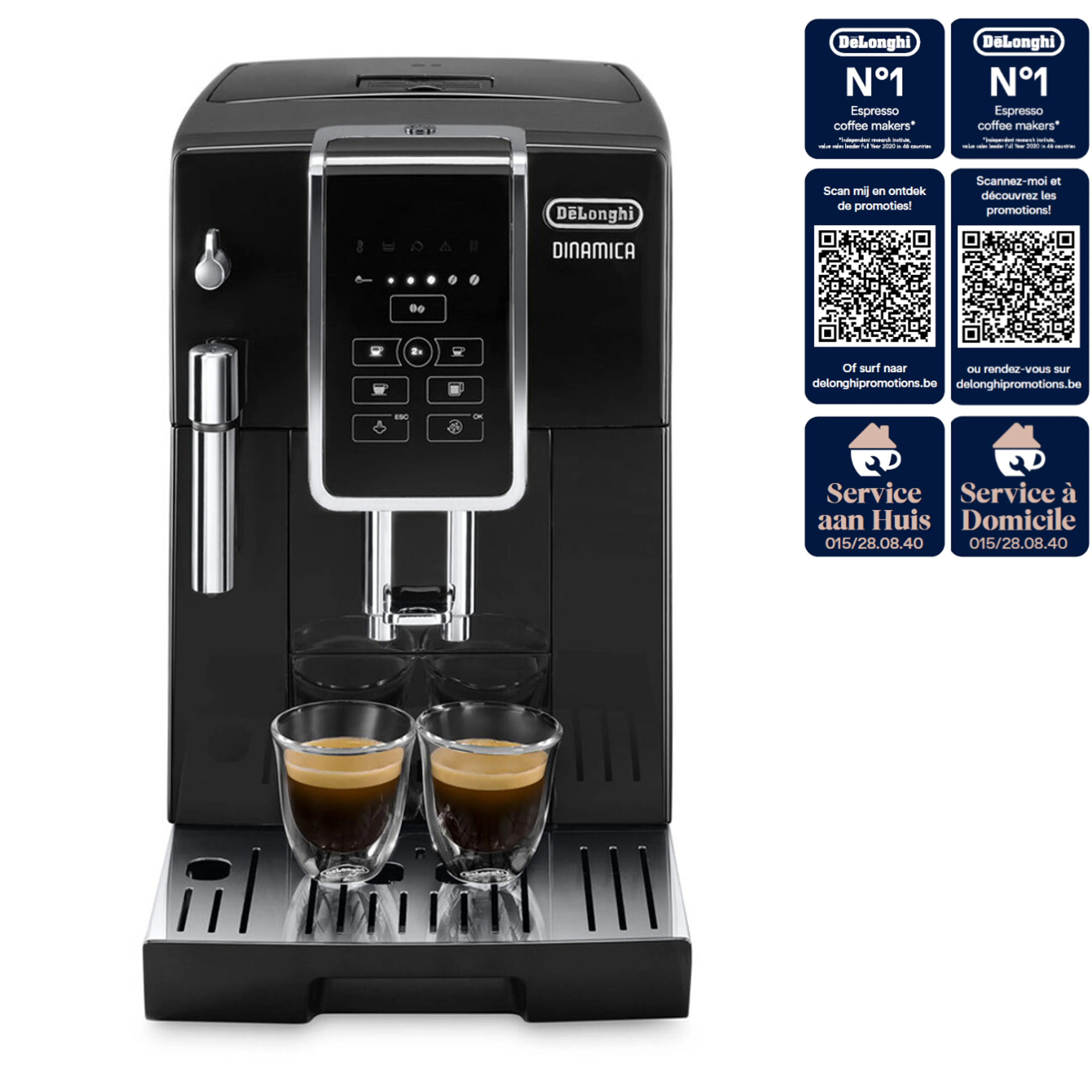 De'Longhi Machine à Expresso automatique Dinamica ECAM350.15.B image