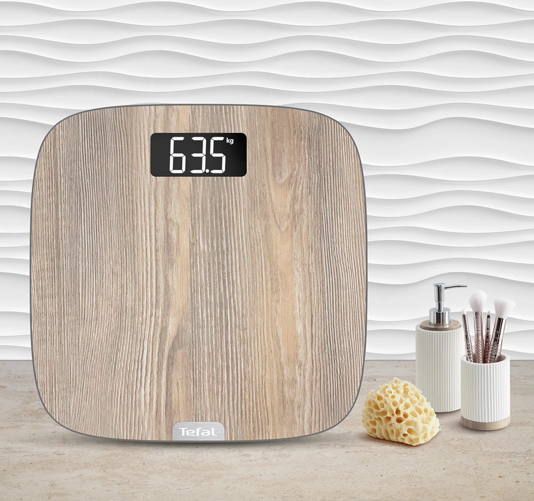 Tefal Pèse-personne Origin Light Wood PP1600V0 image