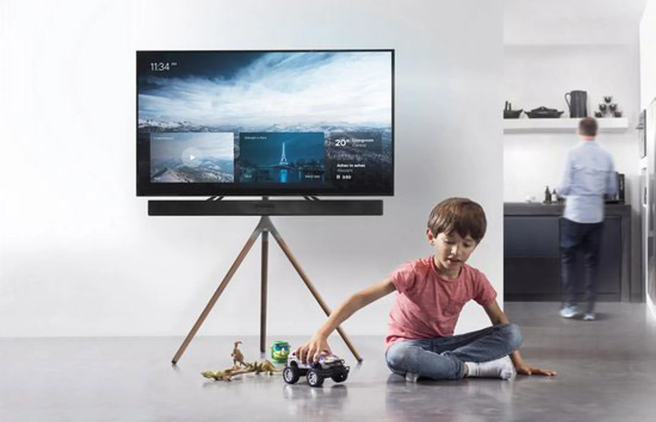 One For All Support TV sur Pied WM7471 32-65 pouces image