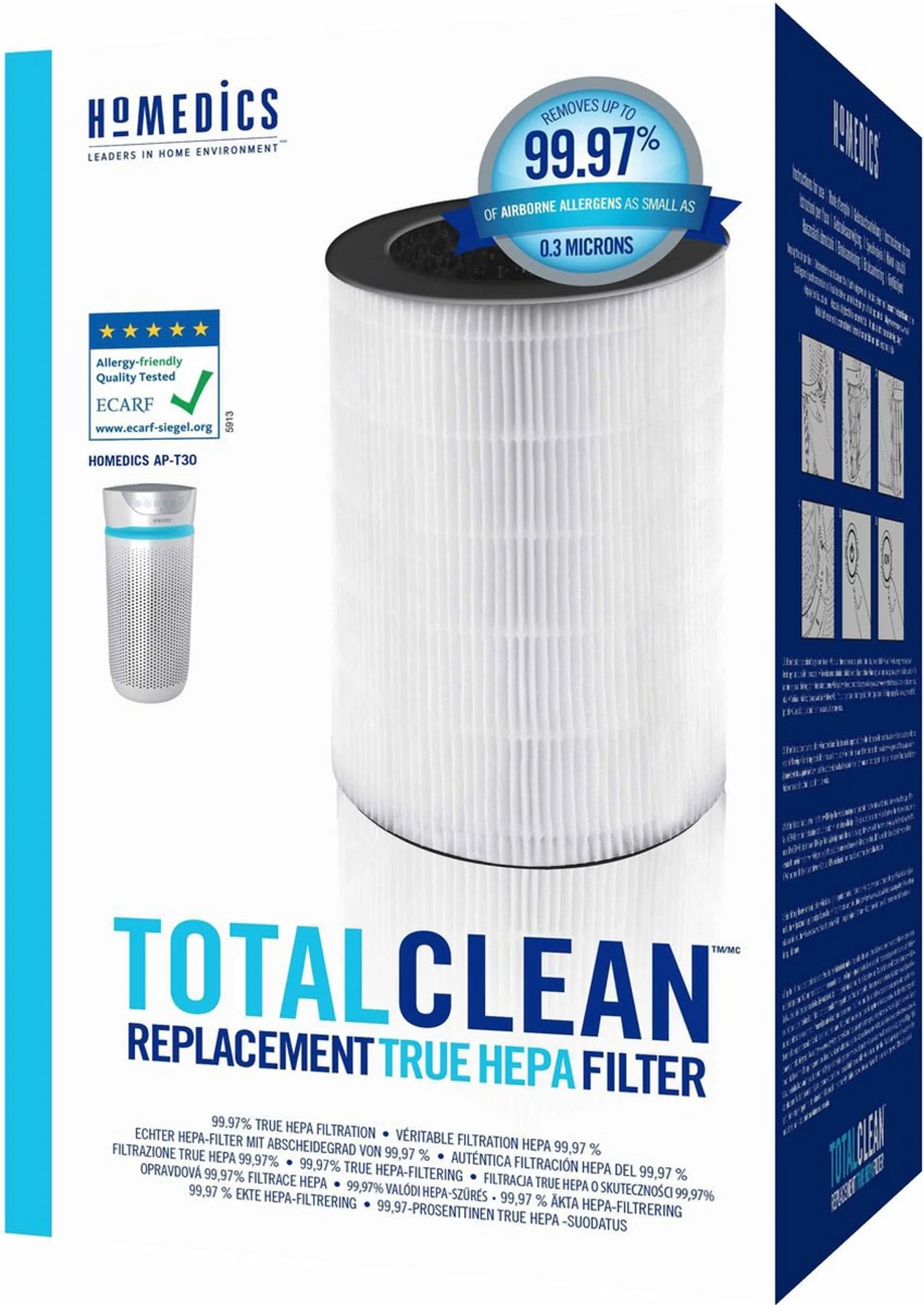 Homedics HEPA Filter voor de AP-T30 luchtreiniger image