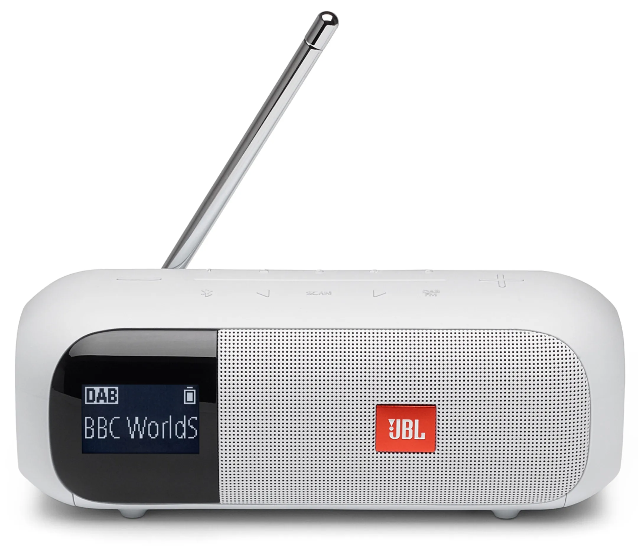 Draagbare DAB+ radio - Tuner 2 - Wit