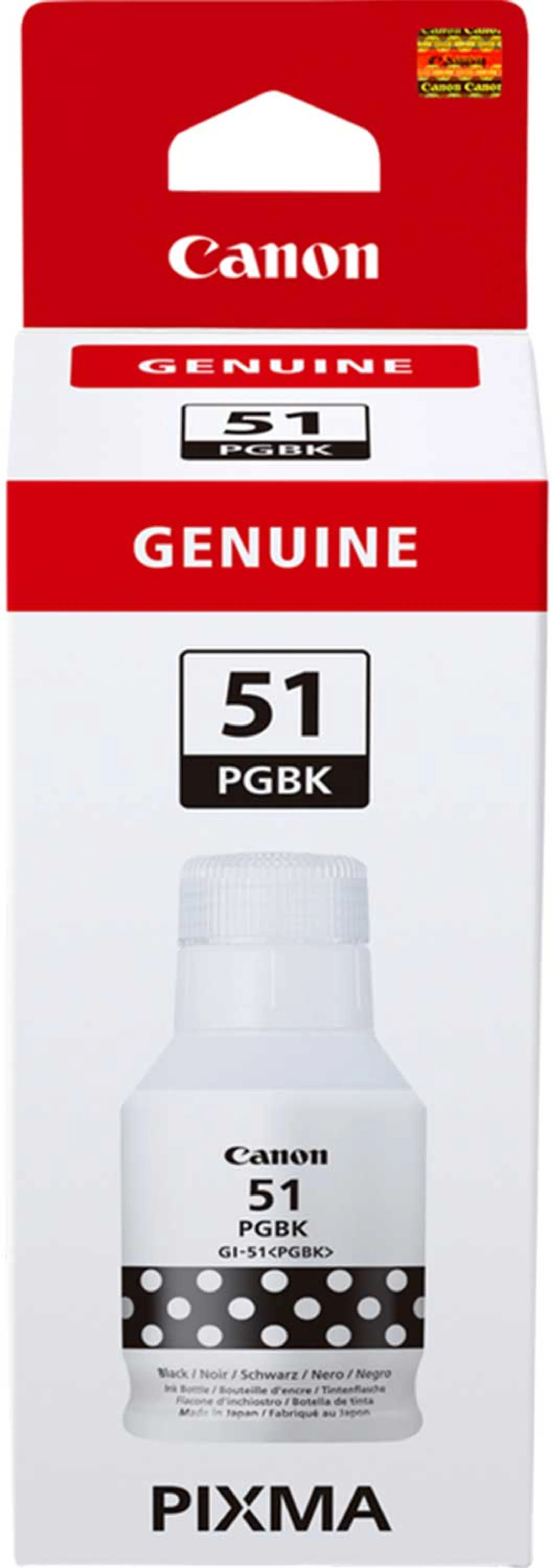 GI-51PGBK Inktflesje - zwart