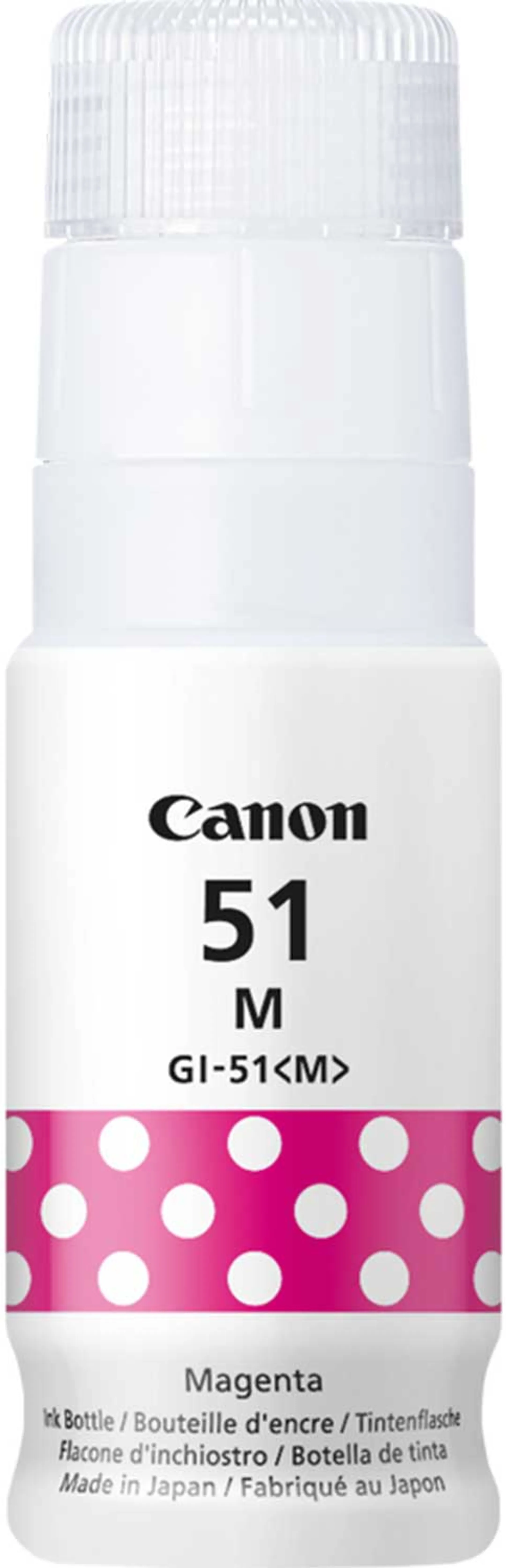 Canon GI-51M Bouteille d'encre - Magenta image