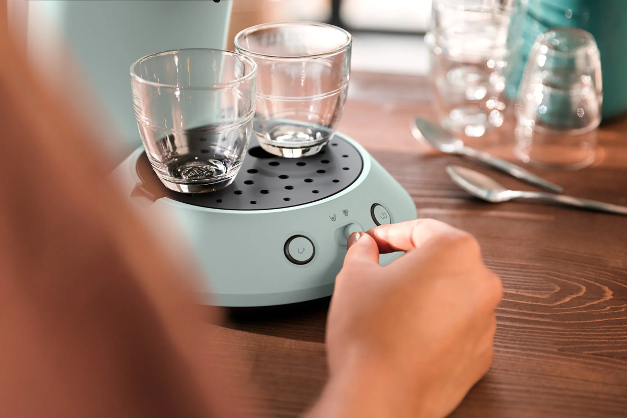Philips Senseo Original Plus CSA210/20 - Menthe image