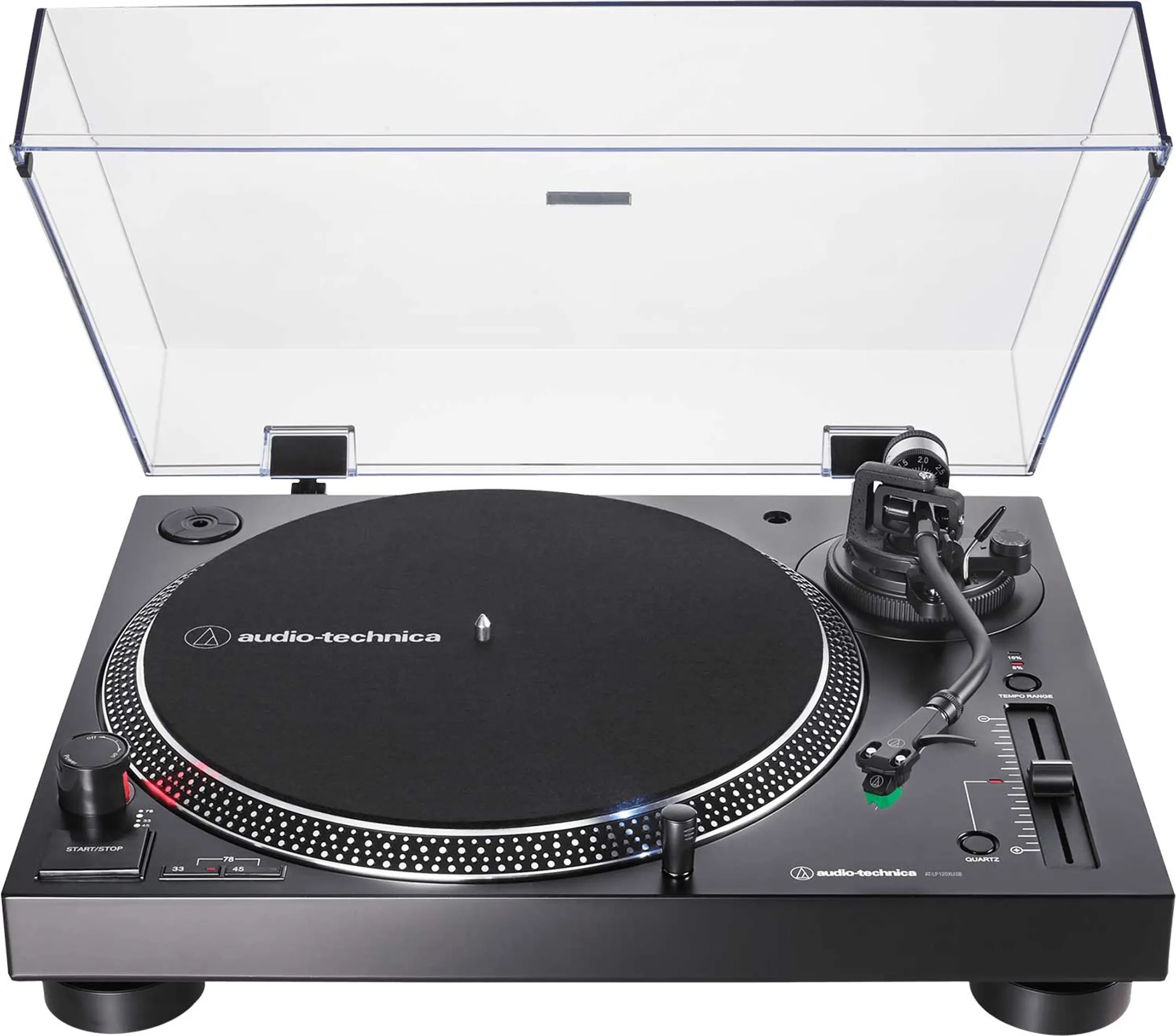 Platenspeler AT-LP120XUSBBK - Zwart