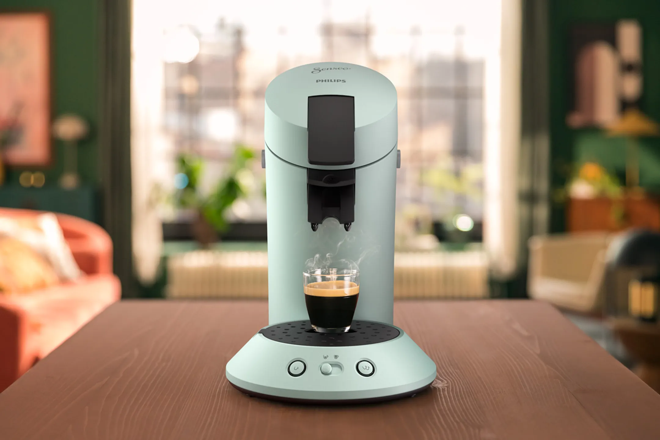 Philips Senseo Original Plus CSA210/20 - Menthe image