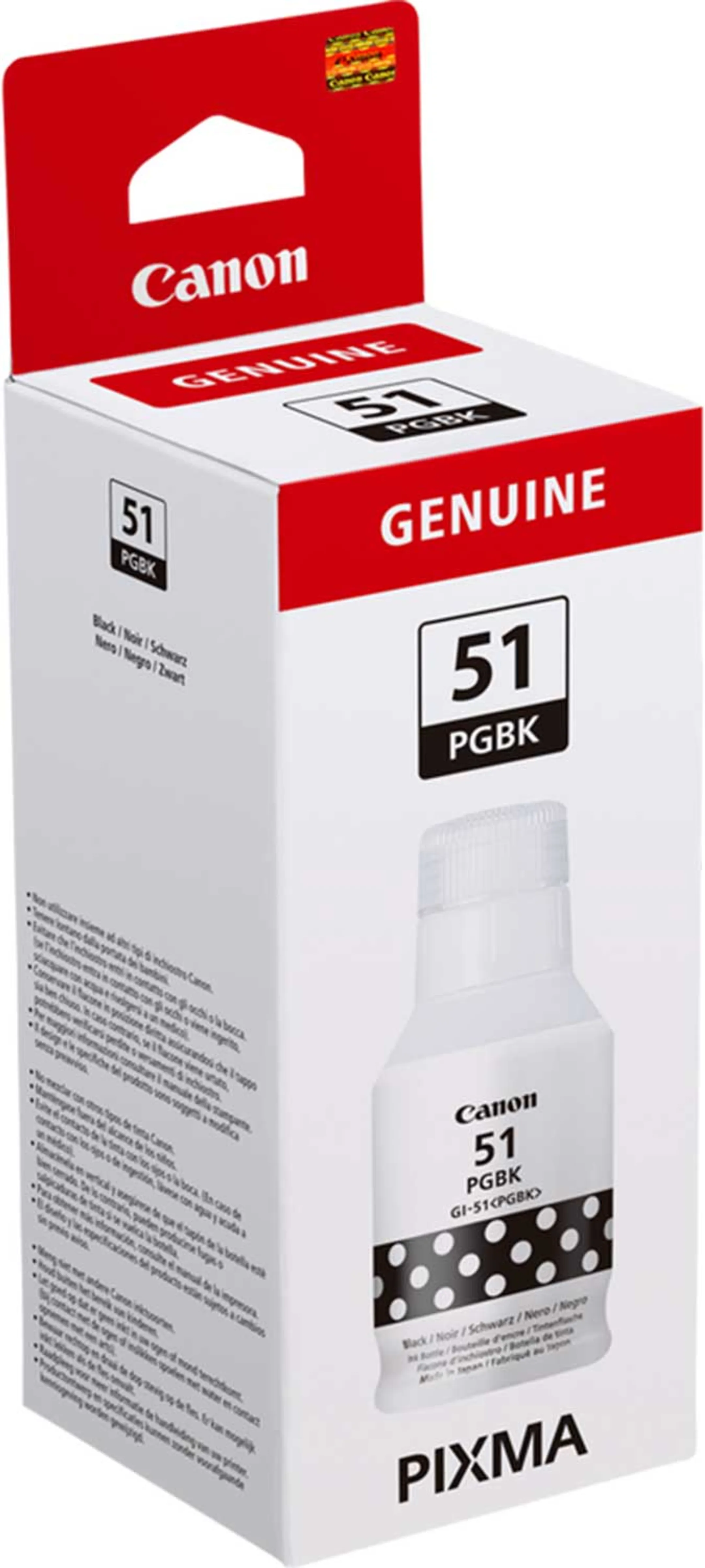 Canon GI-51PGBK Inktflesje - zwart image