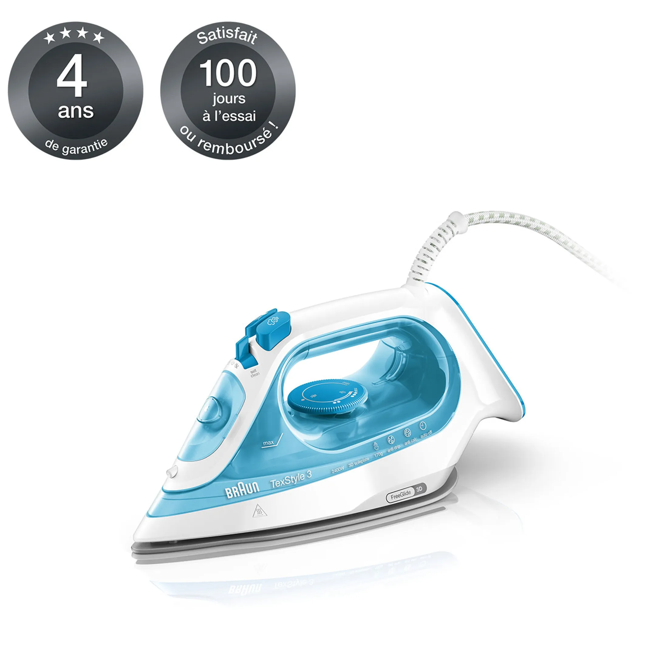 Braun Stoomstrijkijzer TexStyle 3 SI3053BL image