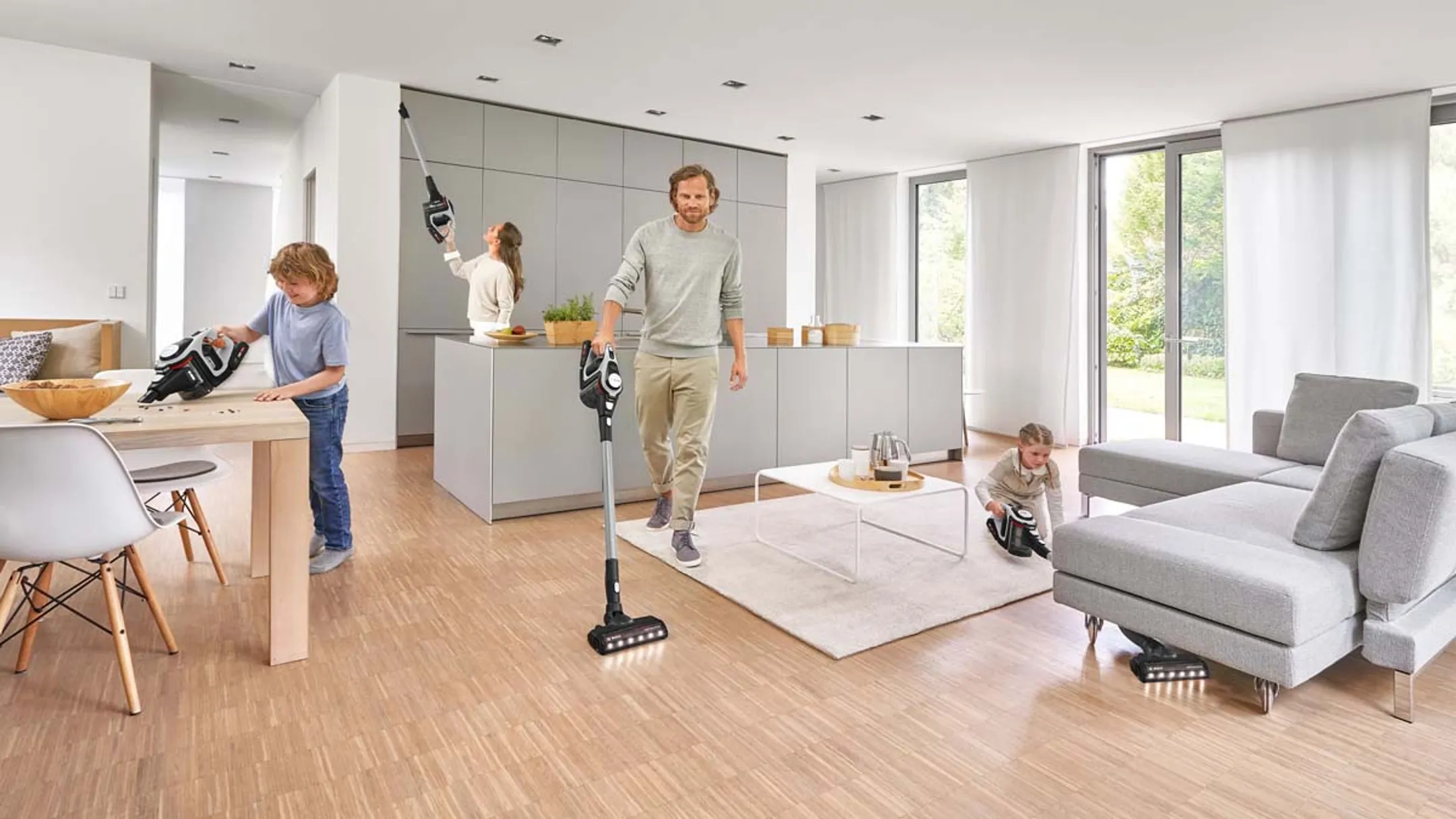 Bosch Steelstofzuiger BCS8224WA Unlimited image